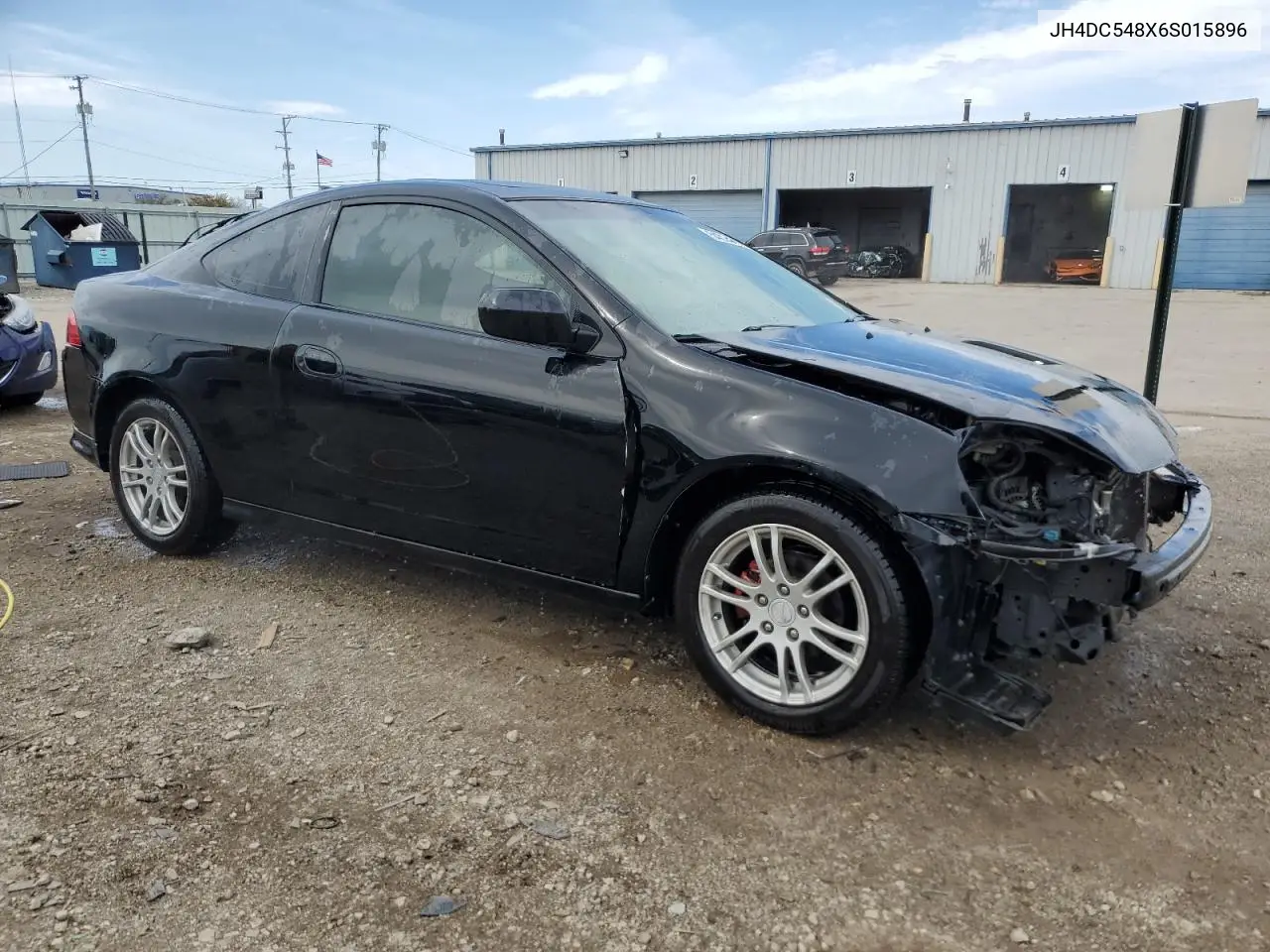 2006 Acura Rsx VIN: JH4DC548X6S015896 Lot: 54014215