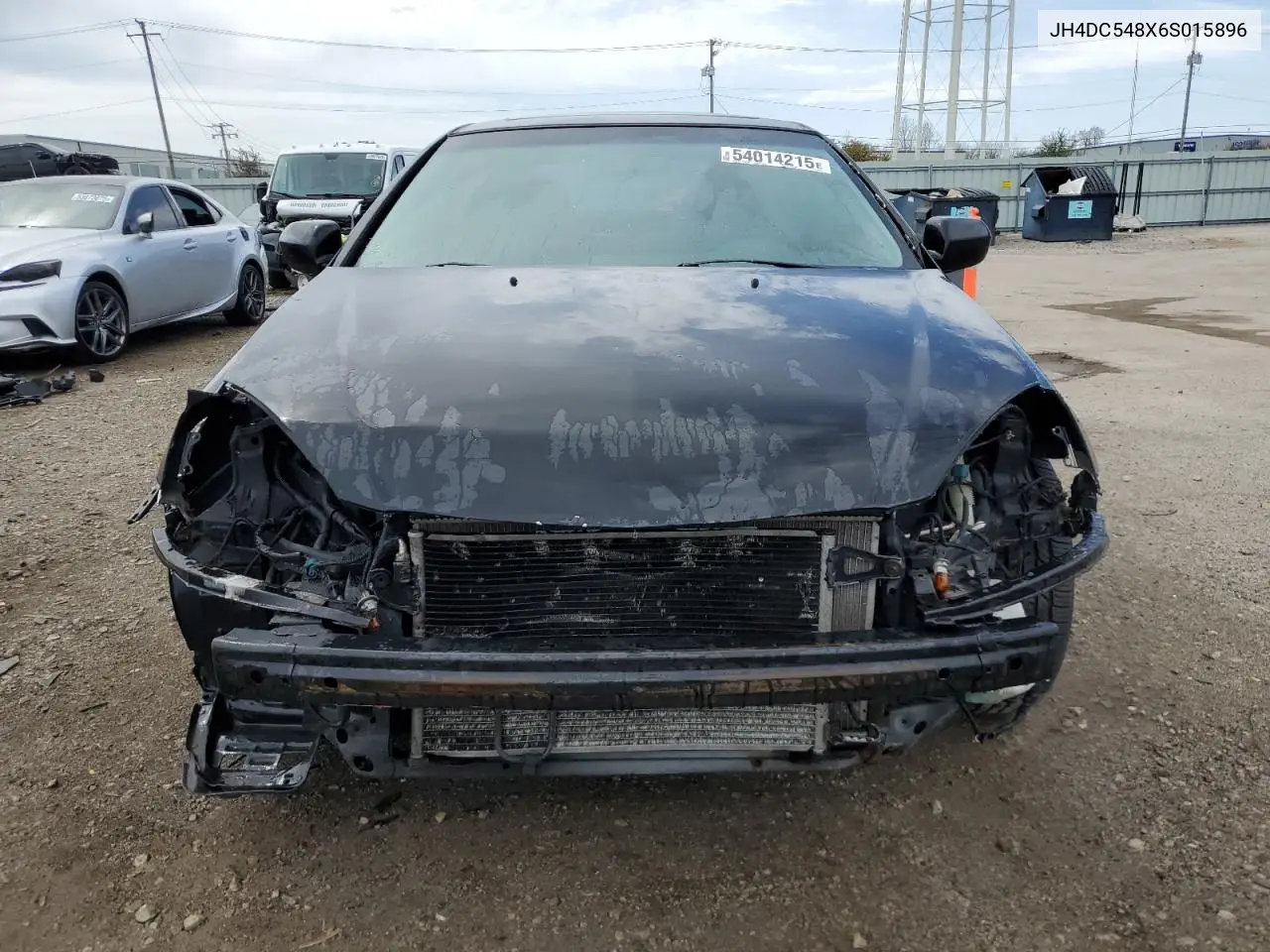 2006 Acura Rsx VIN: JH4DC548X6S015896 Lot: 54014215