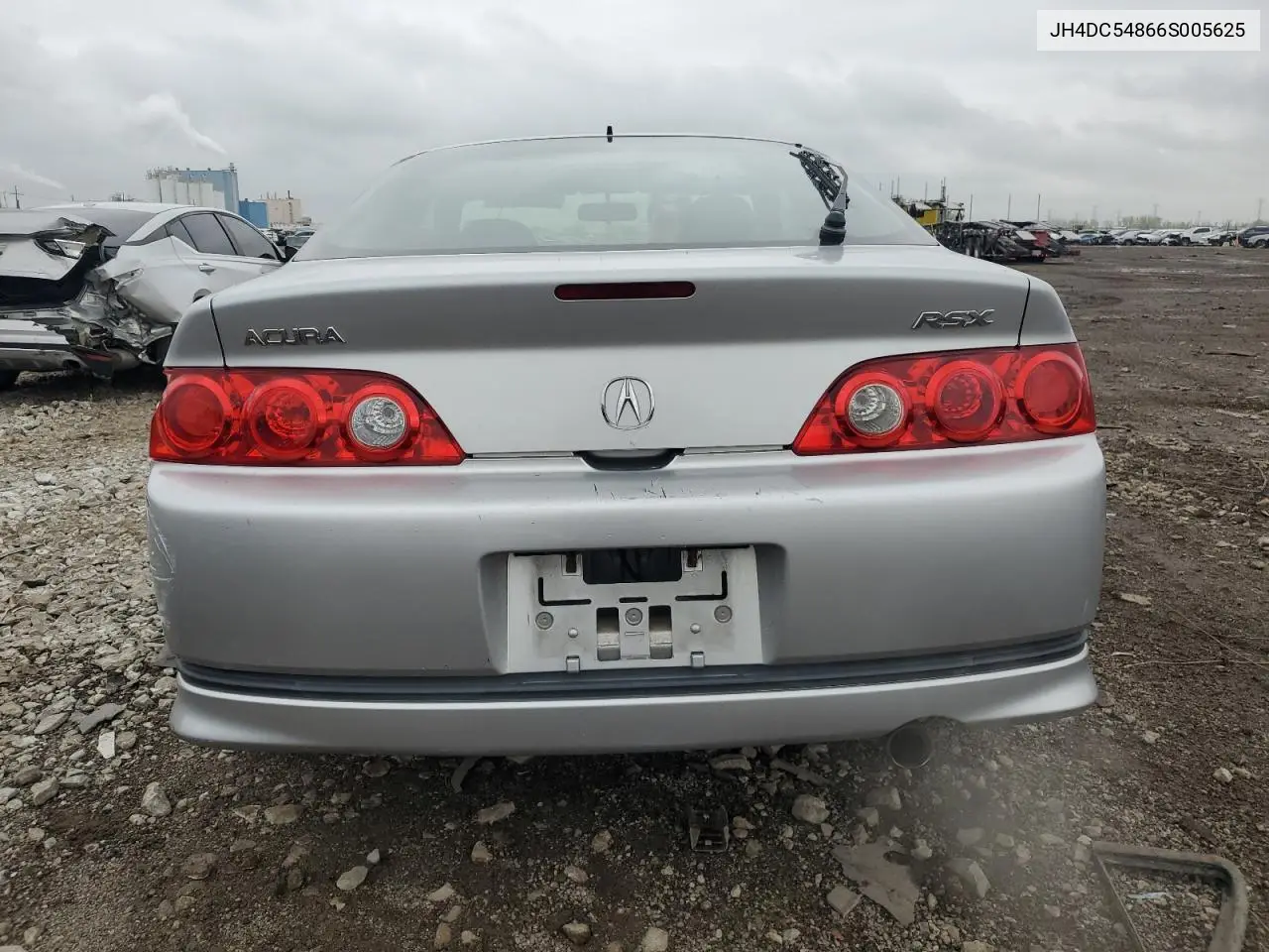 2006 Acura Rsx VIN: JH4DC54866S005625 Lot: 55829375