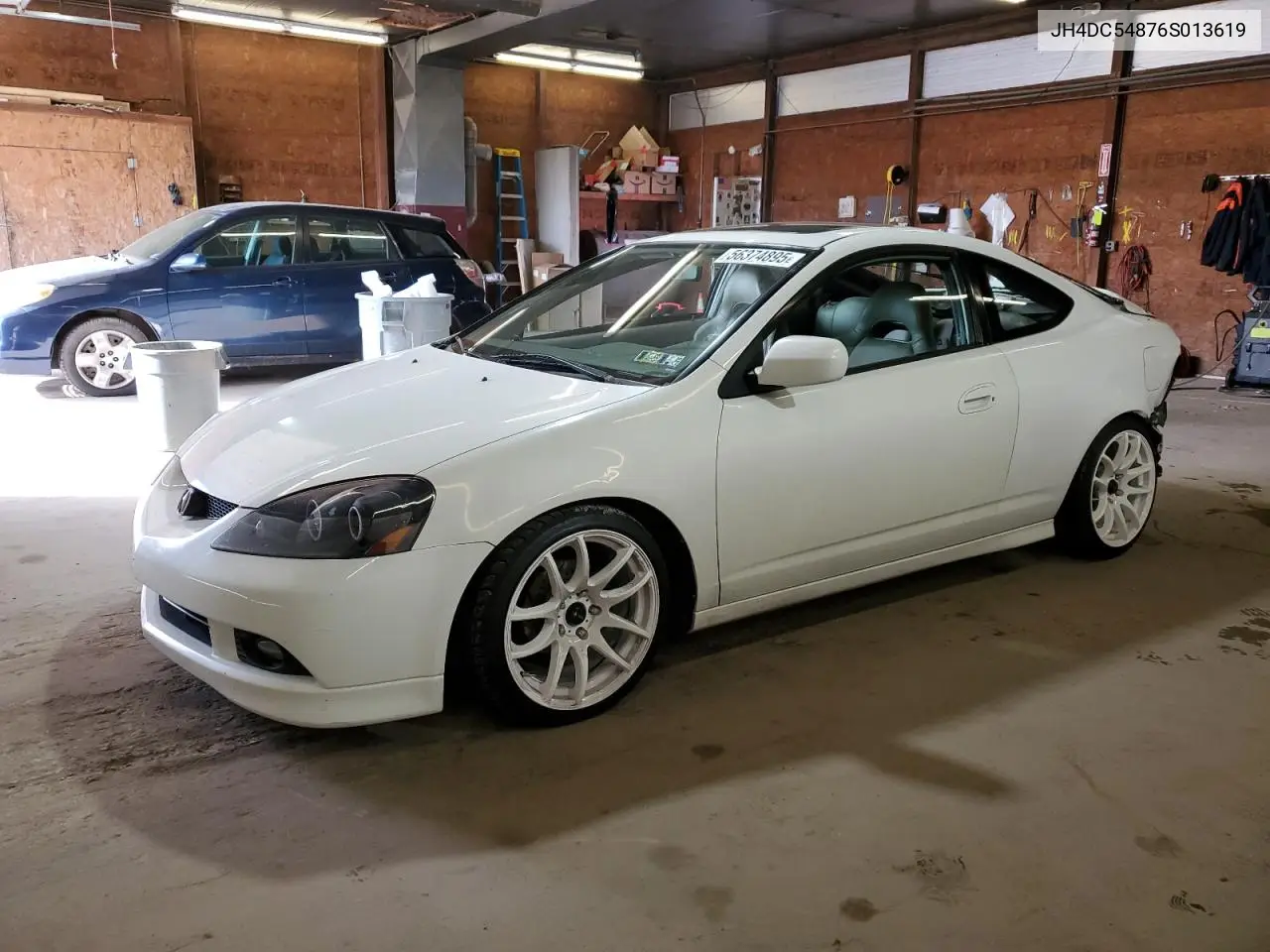 2006 Acura Rsx VIN: JH4DC54876S013619 Lot: 56374895
