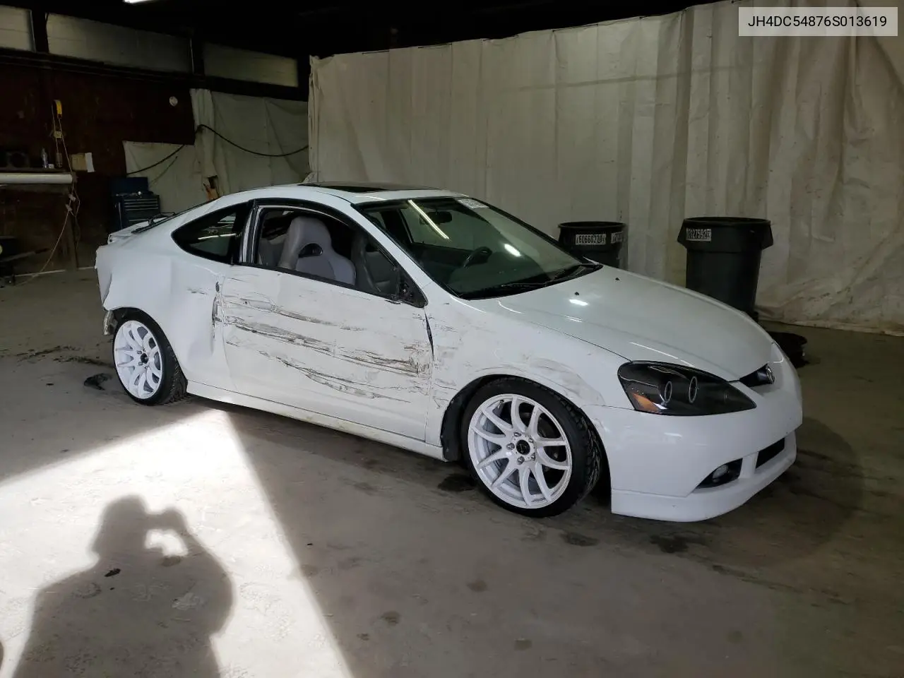 2006 Acura Rsx VIN: JH4DC54876S013619 Lot: 56374895