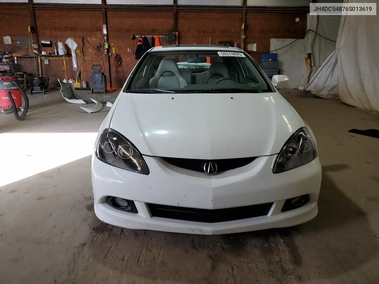 2006 Acura Rsx VIN: JH4DC54876S013619 Lot: 56374895
