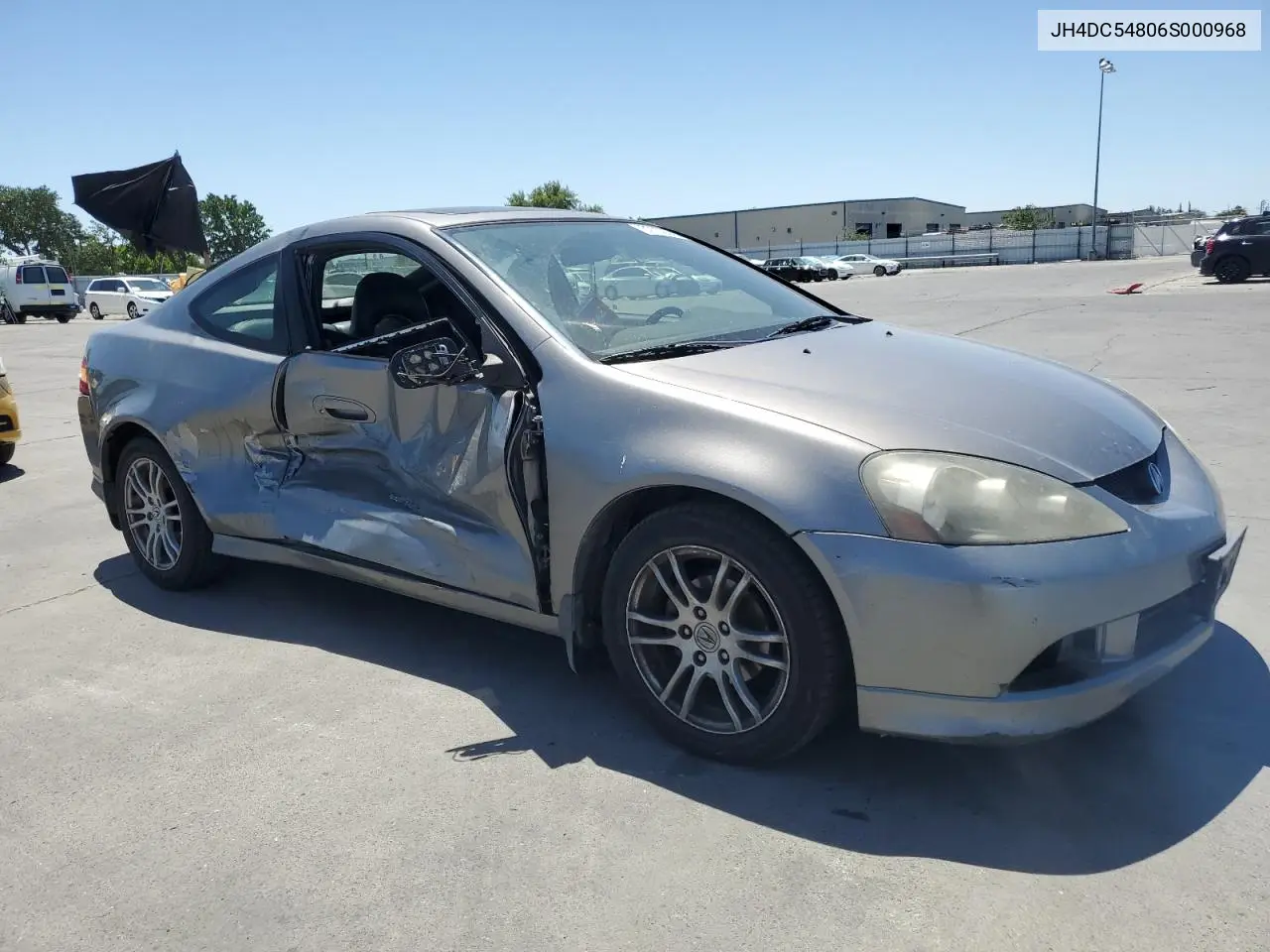 2006 Acura Rsx VIN: JH4DC54806S000968 Lot: 57752665