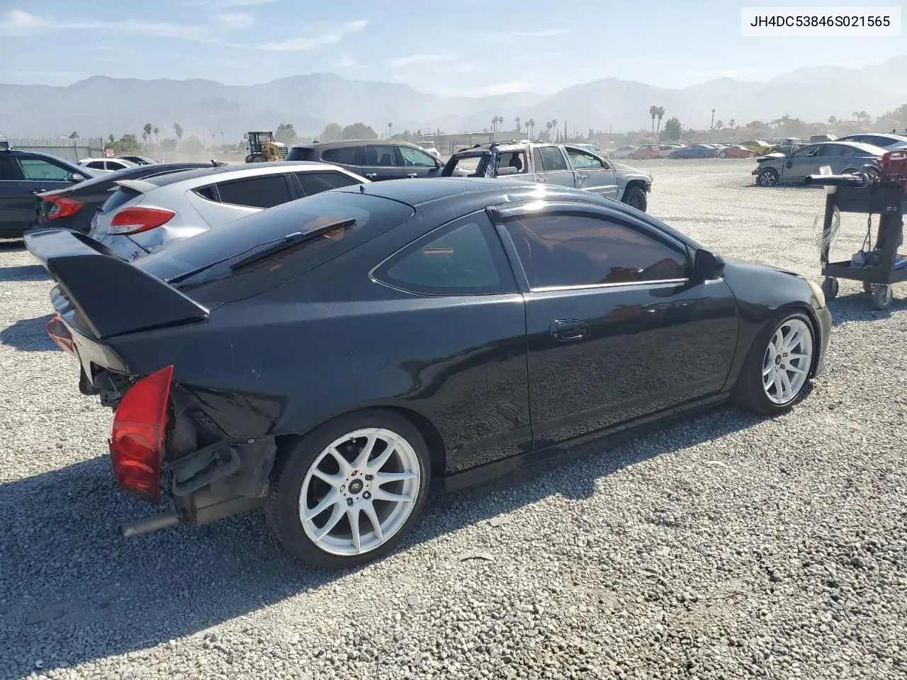 2006 Acura Rsx VIN: JH4DC53846S021565 Lot: 61088745