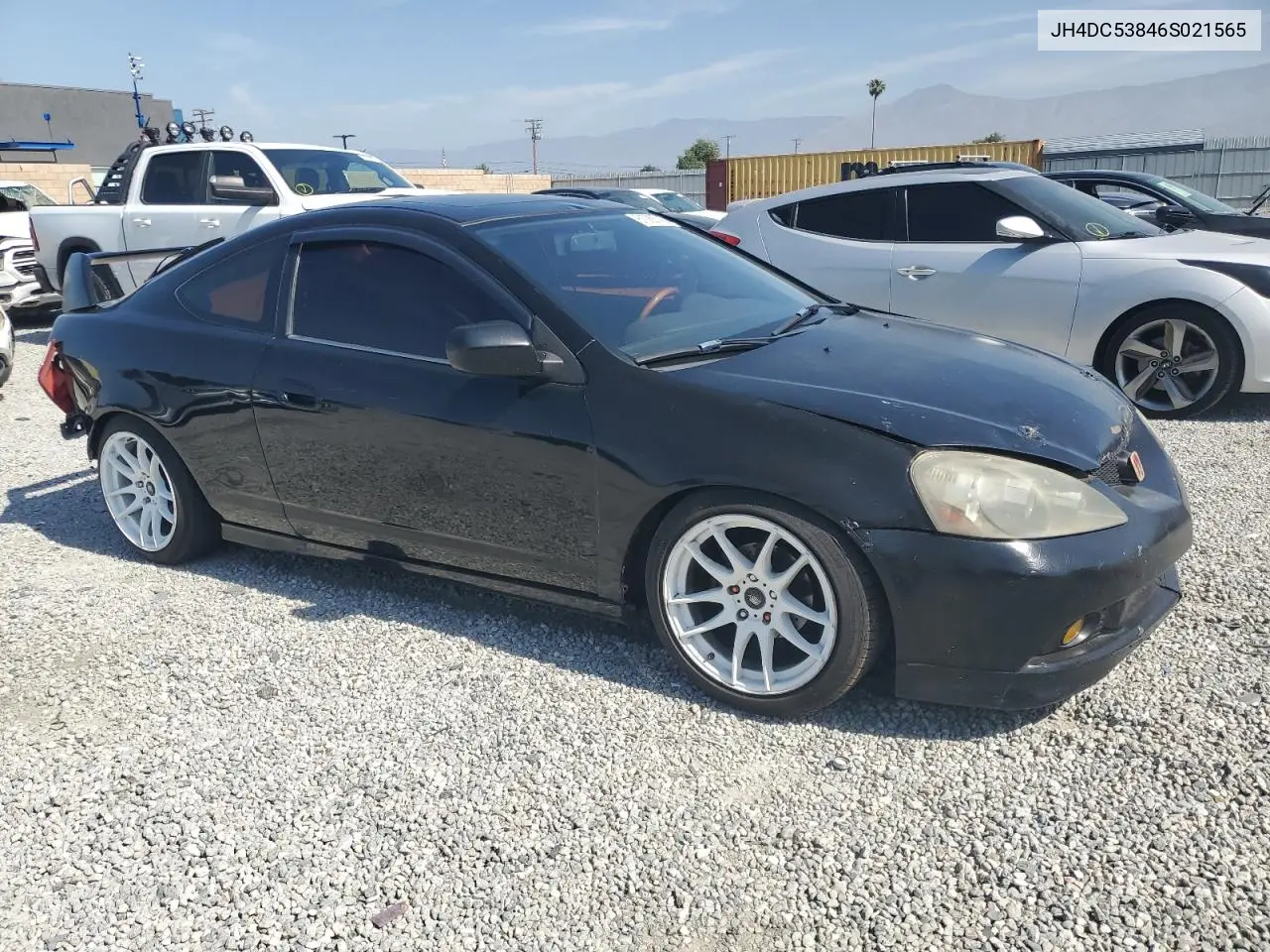 2006 Acura Rsx VIN: JH4DC53846S021565 Lot: 61088745