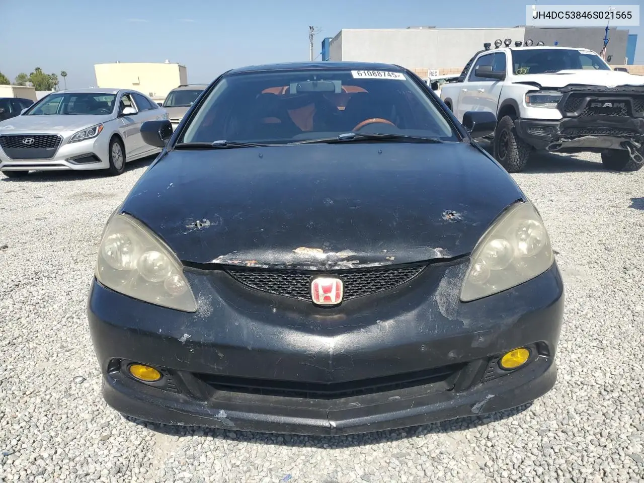 2006 Acura Rsx VIN: JH4DC53846S021565 Lot: 61088745