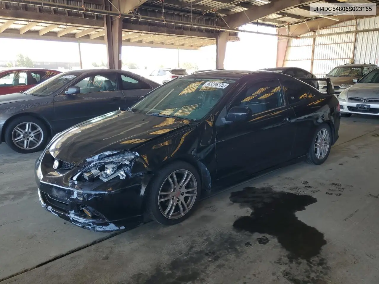 2006 Acura Rsx VIN: JH4DC54806S023165 Lot: 62896225