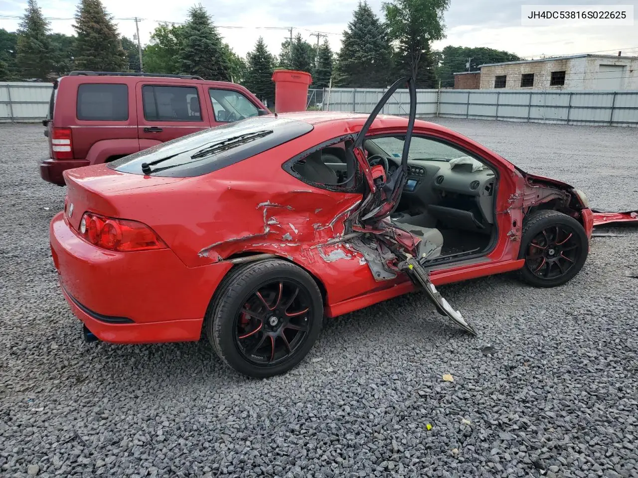 2006 Acura Rsx VIN: JH4DC53816S022625 Lot: 65157755