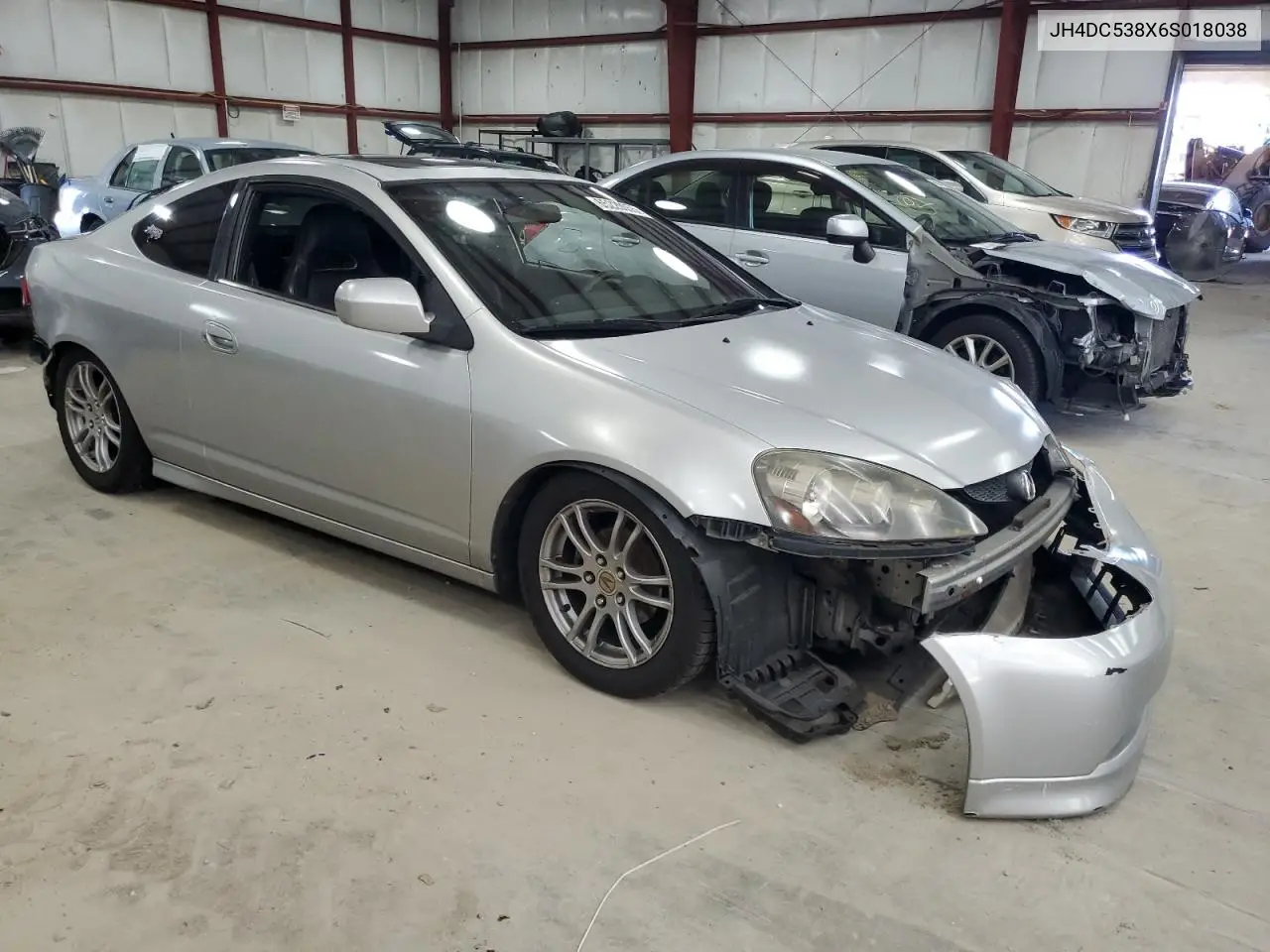 2006 Acura Rsx VIN: JH4DC538X6S018038 Lot: 65220055