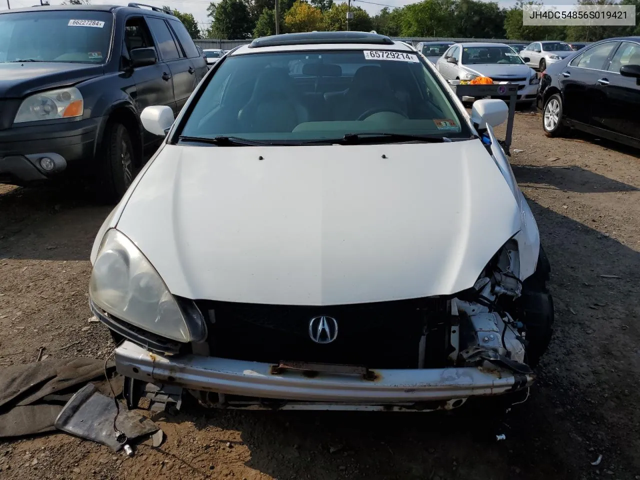 2006 Acura Rsx VIN: JH4DC54856S019421 Lot: 65729214
