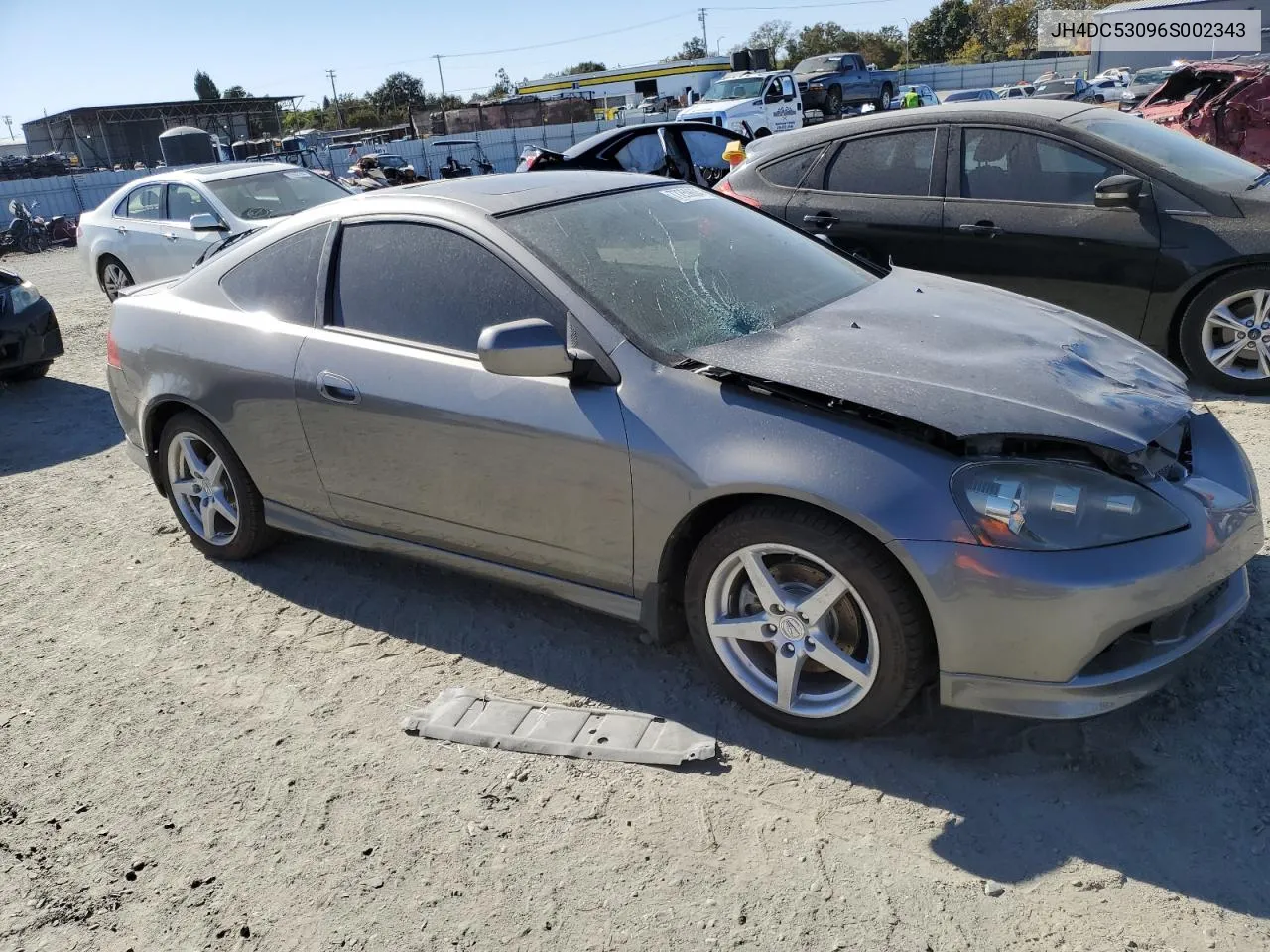 2006 Acura Rsx Type-S VIN: JH4DC53096S002343 Lot: 77259604