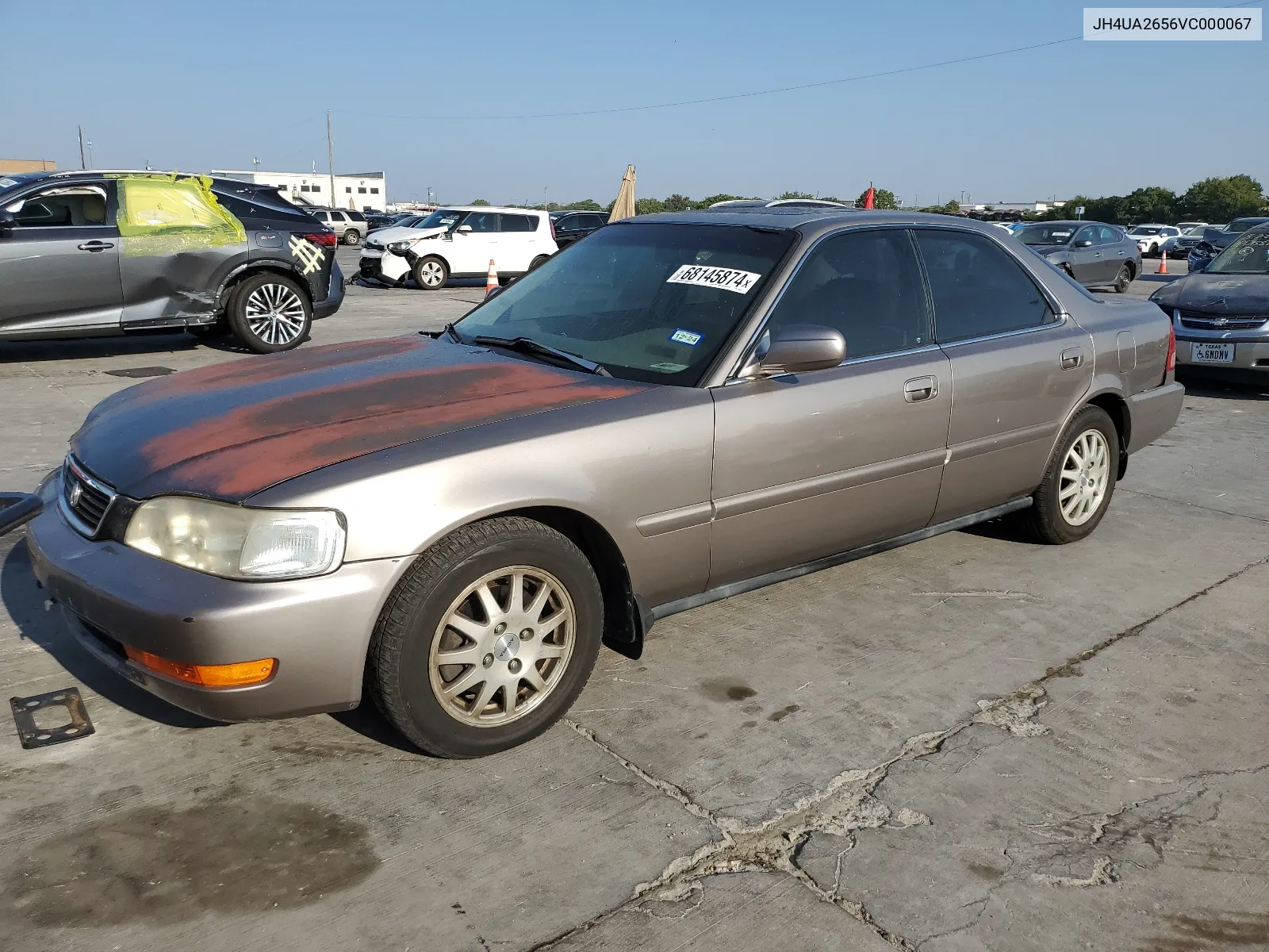 1997 Acura 2.5Tl VIN: JH4UA2656VC000067 Lot: 68145874