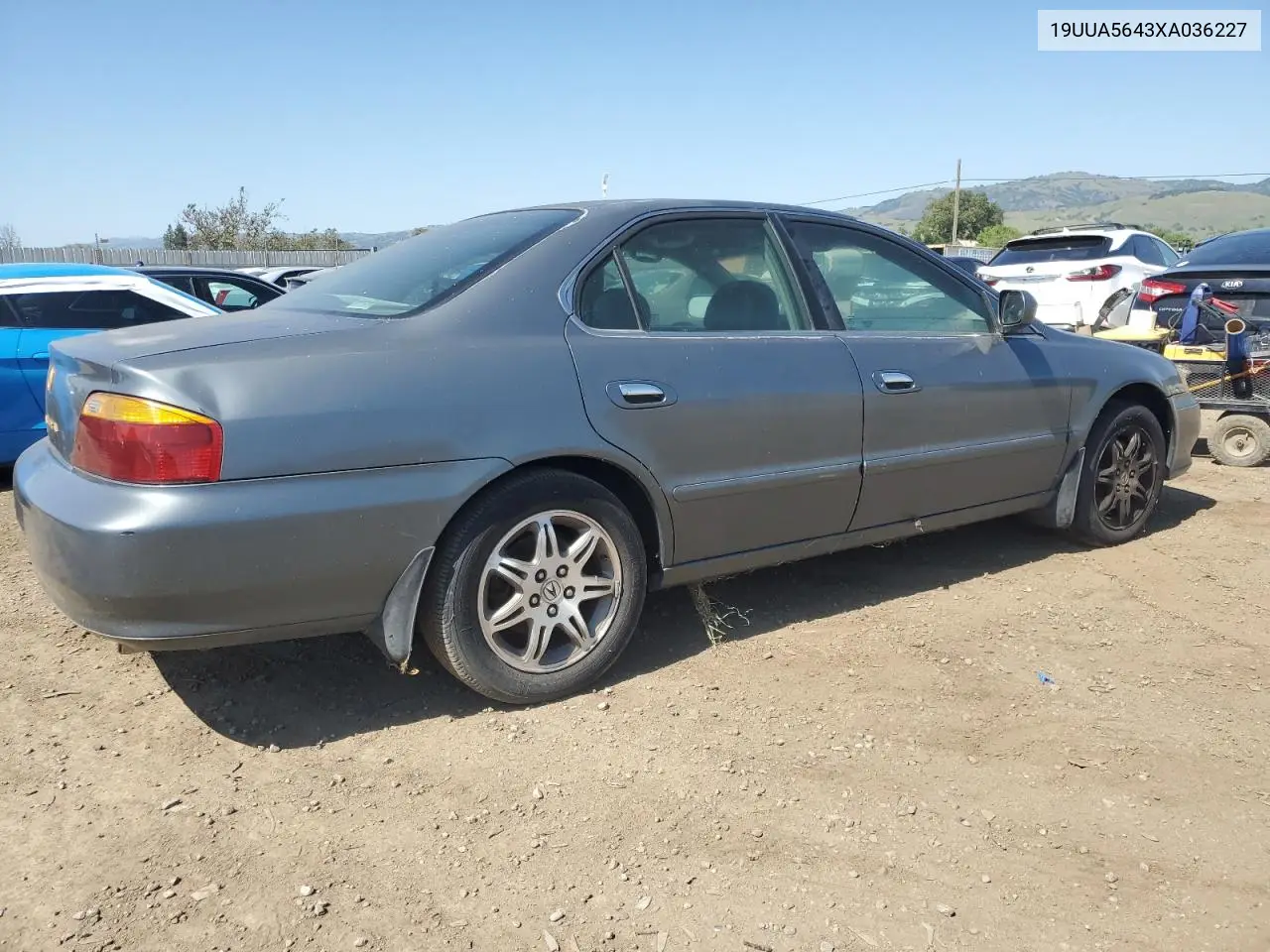 1999 Acura 3.2Tl VIN: 19UUA5643XA036227 Lot: 55781075
