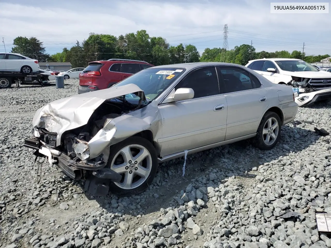 1999 Acura 3.2Tl VIN: 19UUA5649XA005175 Lot: 55971865