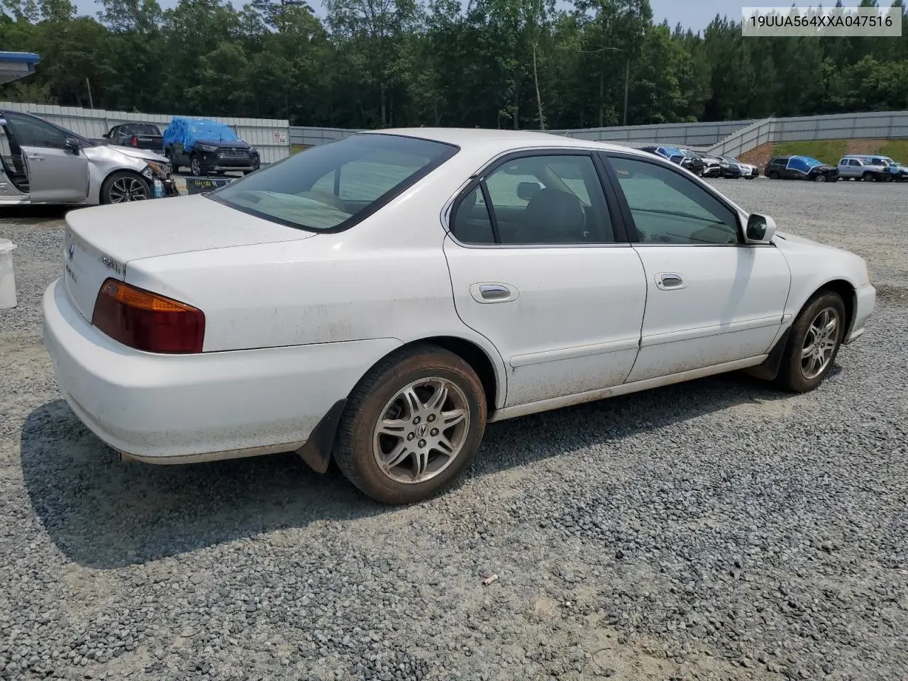 1999 Acura 3.2Tl VIN: 19UUA564XXA047516 Lot: 58308905