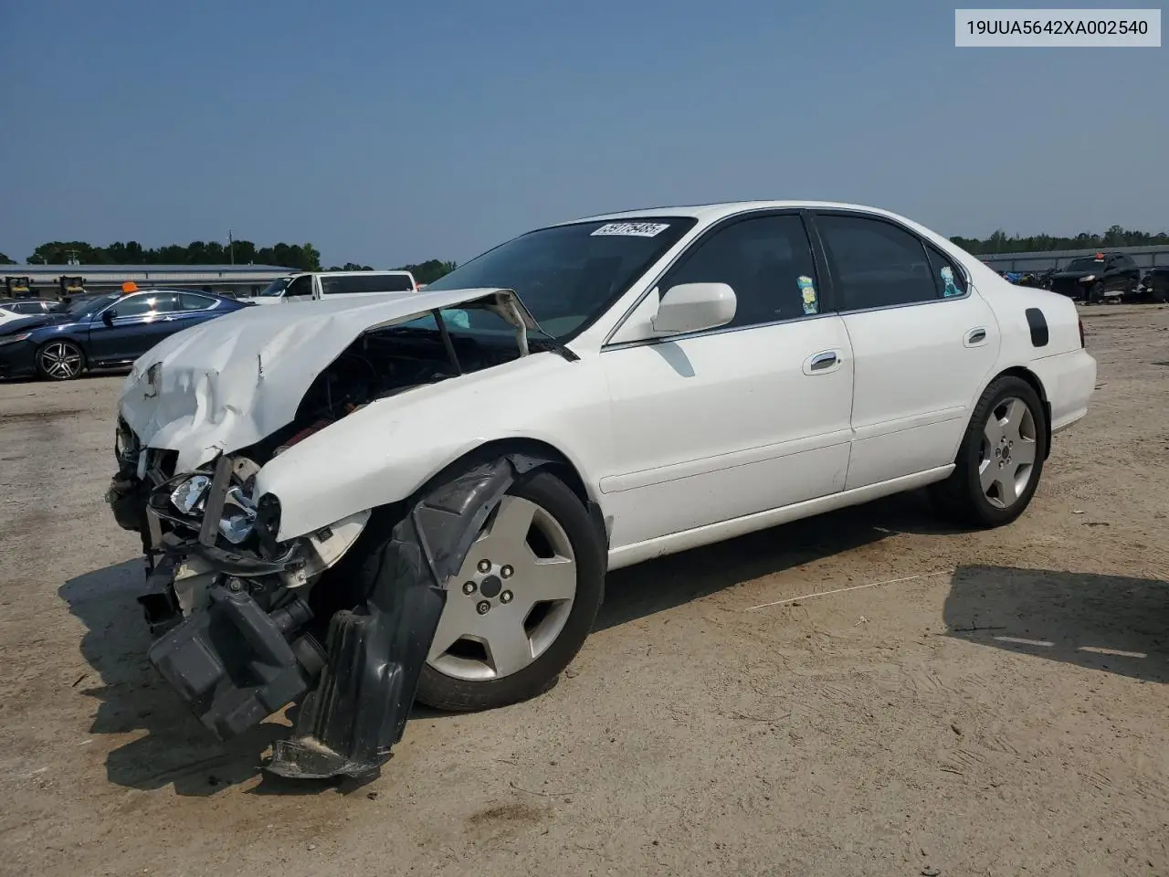 1999 Acura 3.2Tl VIN: 19UUA5642XA002540 Lot: 59175485