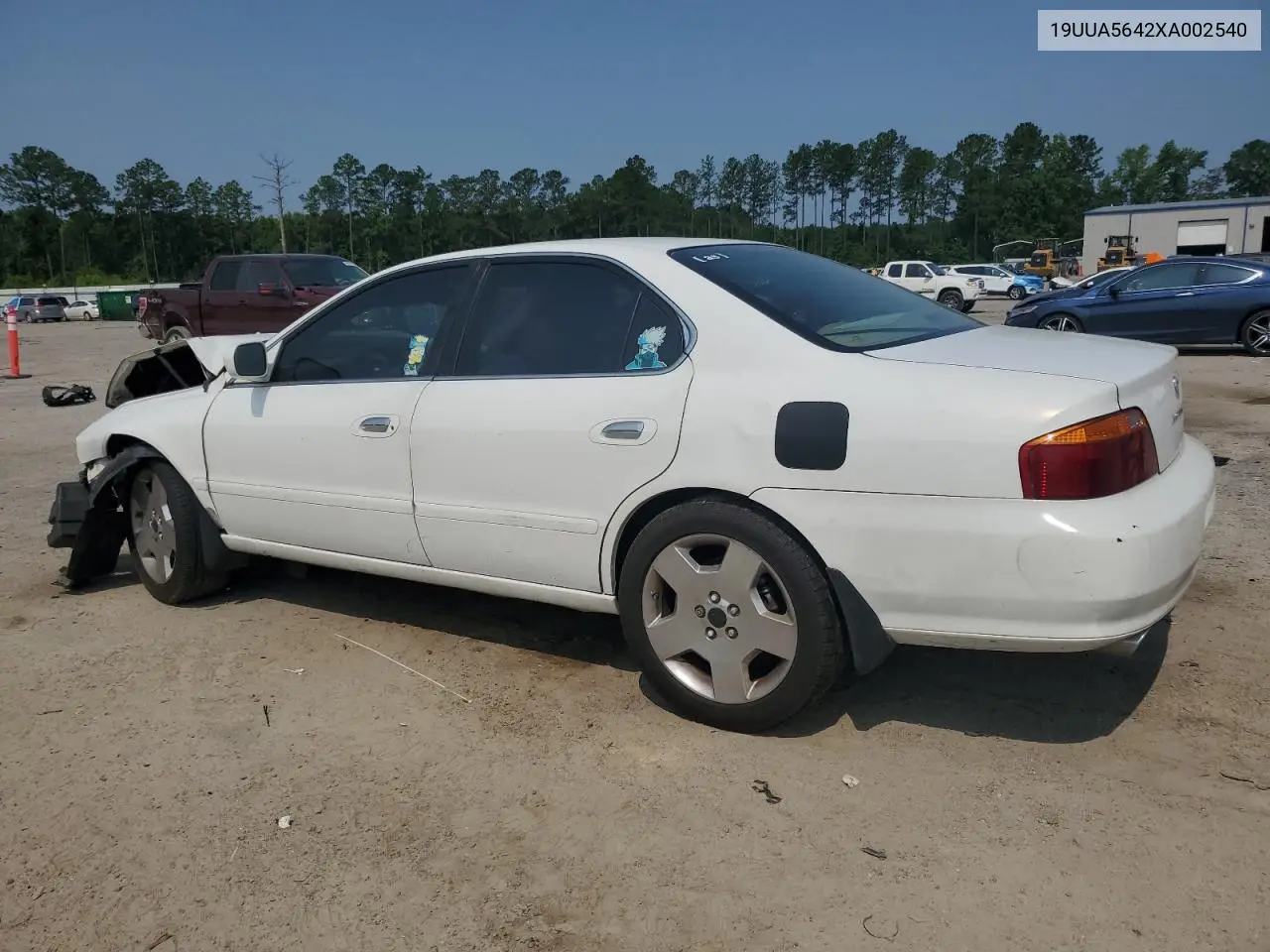 1999 Acura 3.2Tl VIN: 19UUA5642XA002540 Lot: 59175485
