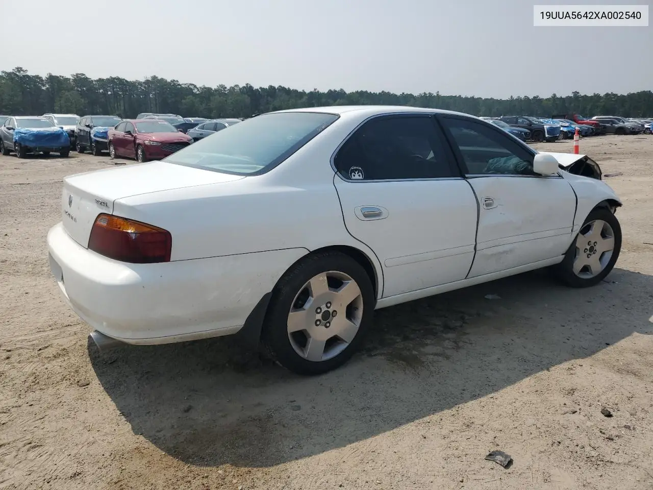 1999 Acura 3.2Tl VIN: 19UUA5642XA002540 Lot: 59175485