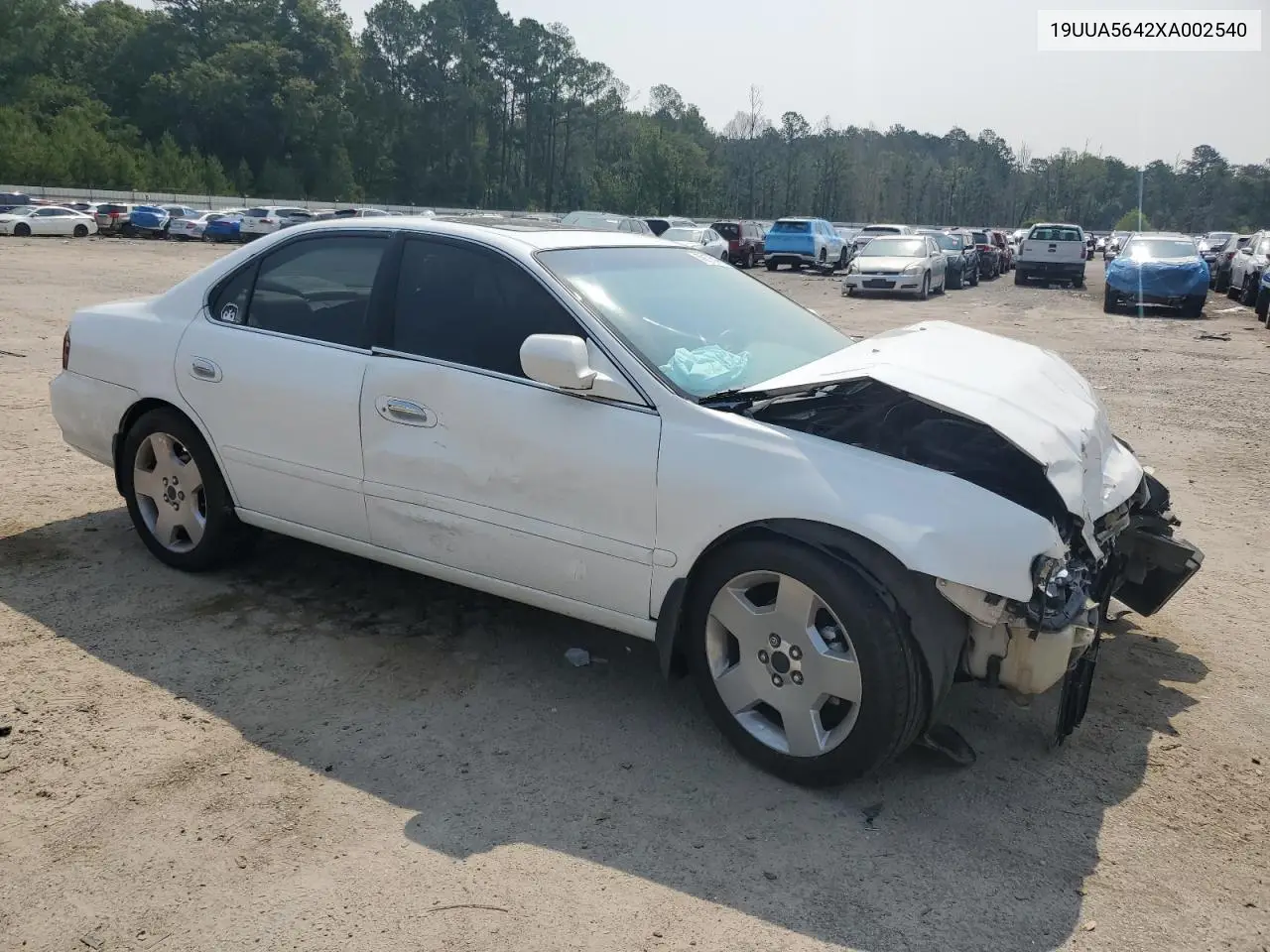 1999 Acura 3.2Tl VIN: 19UUA5642XA002540 Lot: 59175485