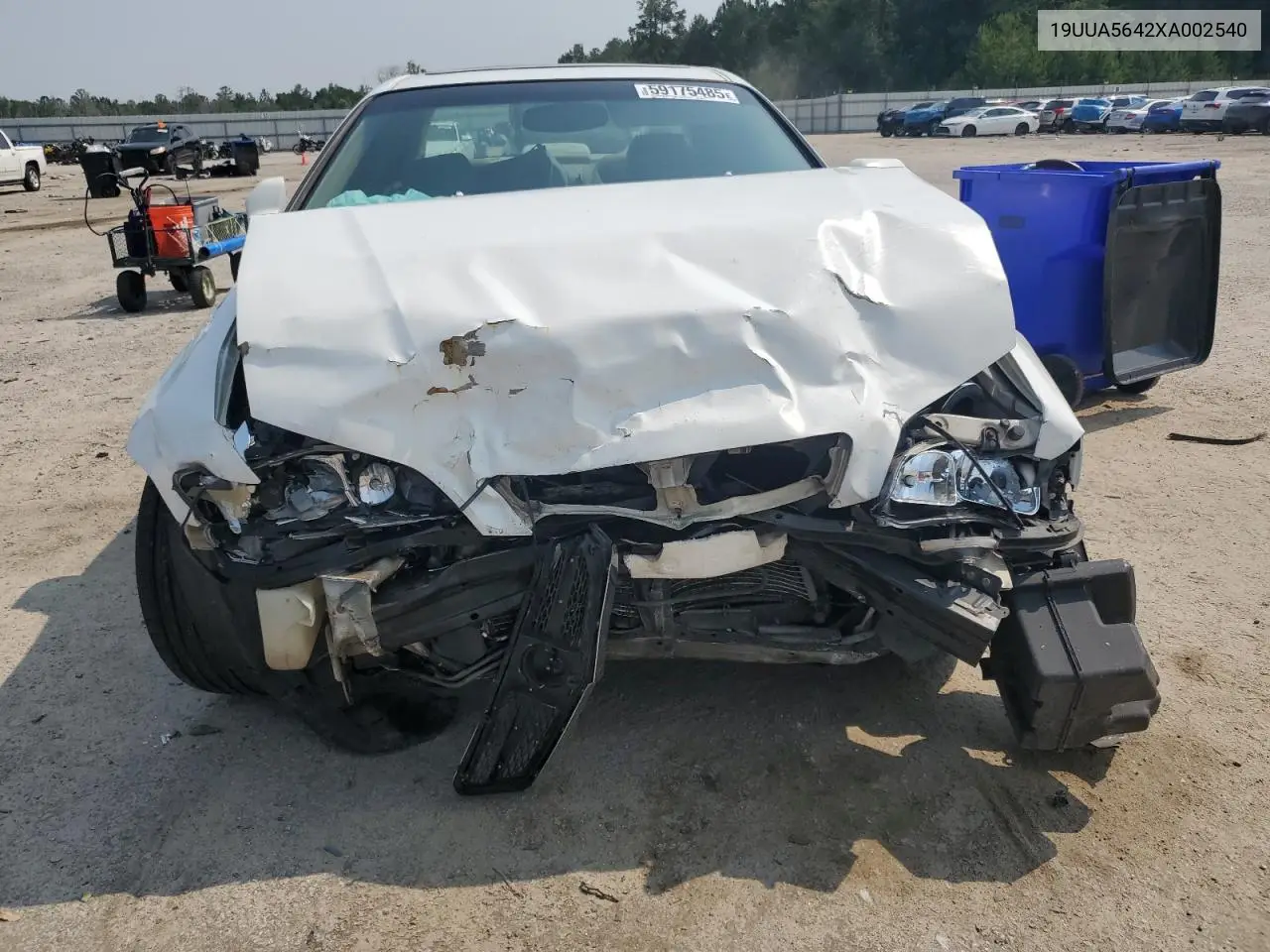 1999 Acura 3.2Tl VIN: 19UUA5642XA002540 Lot: 59175485