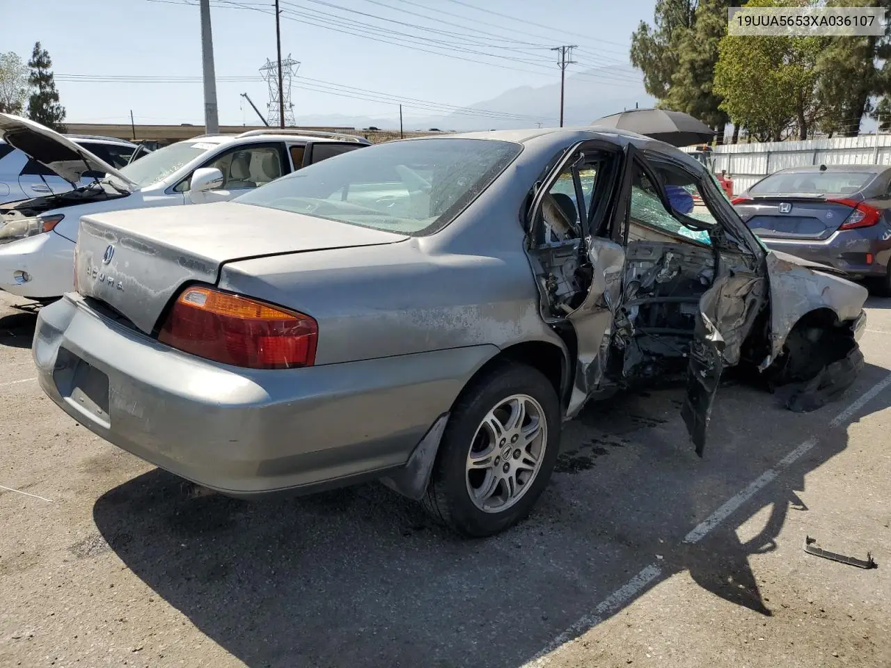 1999 Acura 3.2Tl VIN: 19UUA5653XA036107 Lot: 61690805