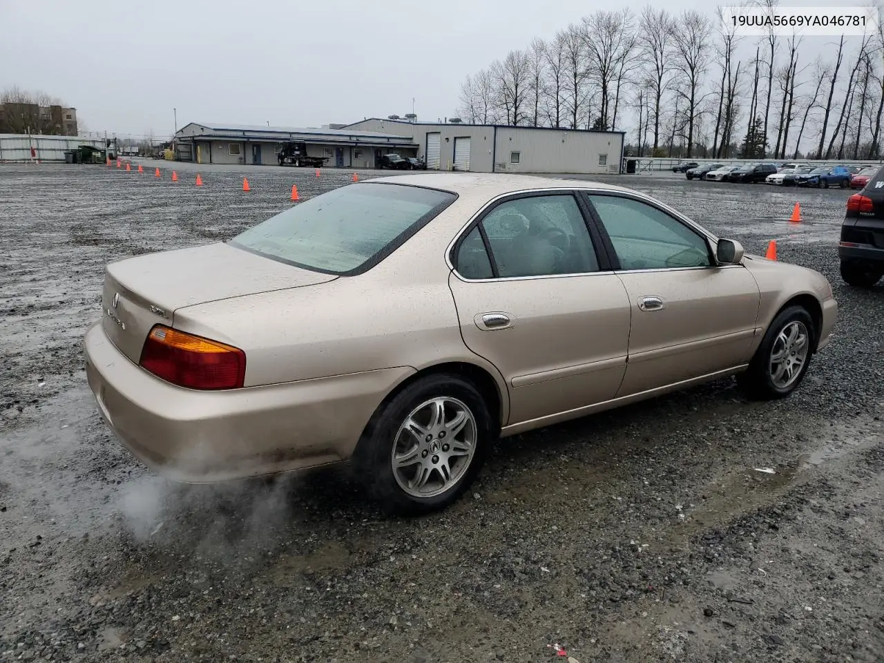2000 Acura 3.2Tl VIN: 19UUA5669YA046781 Lot: 46755985