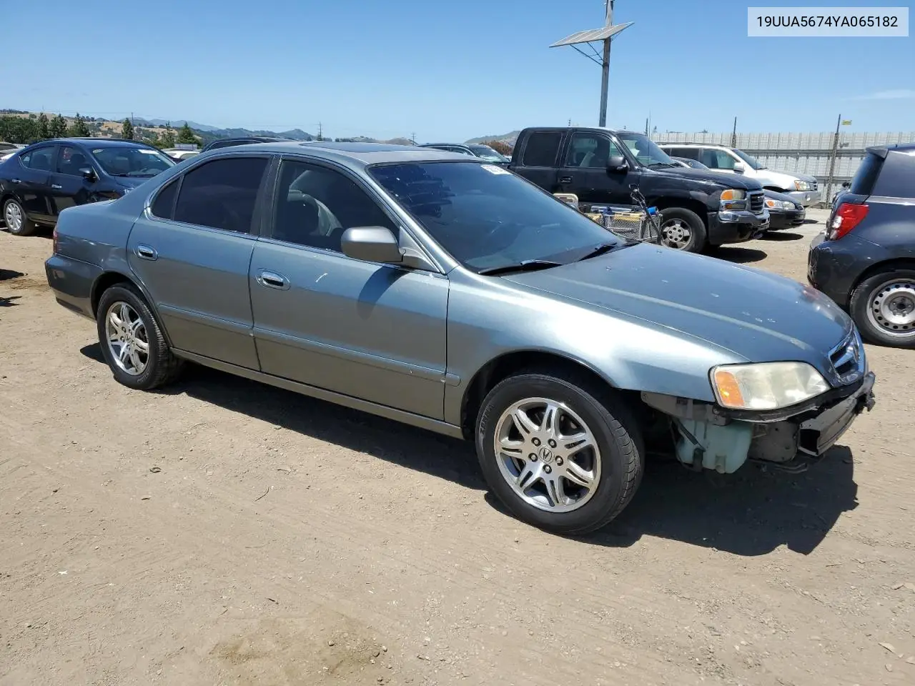 2000 Acura 3.2Tl VIN: 19UUA5674YA065182 Lot: 58375845