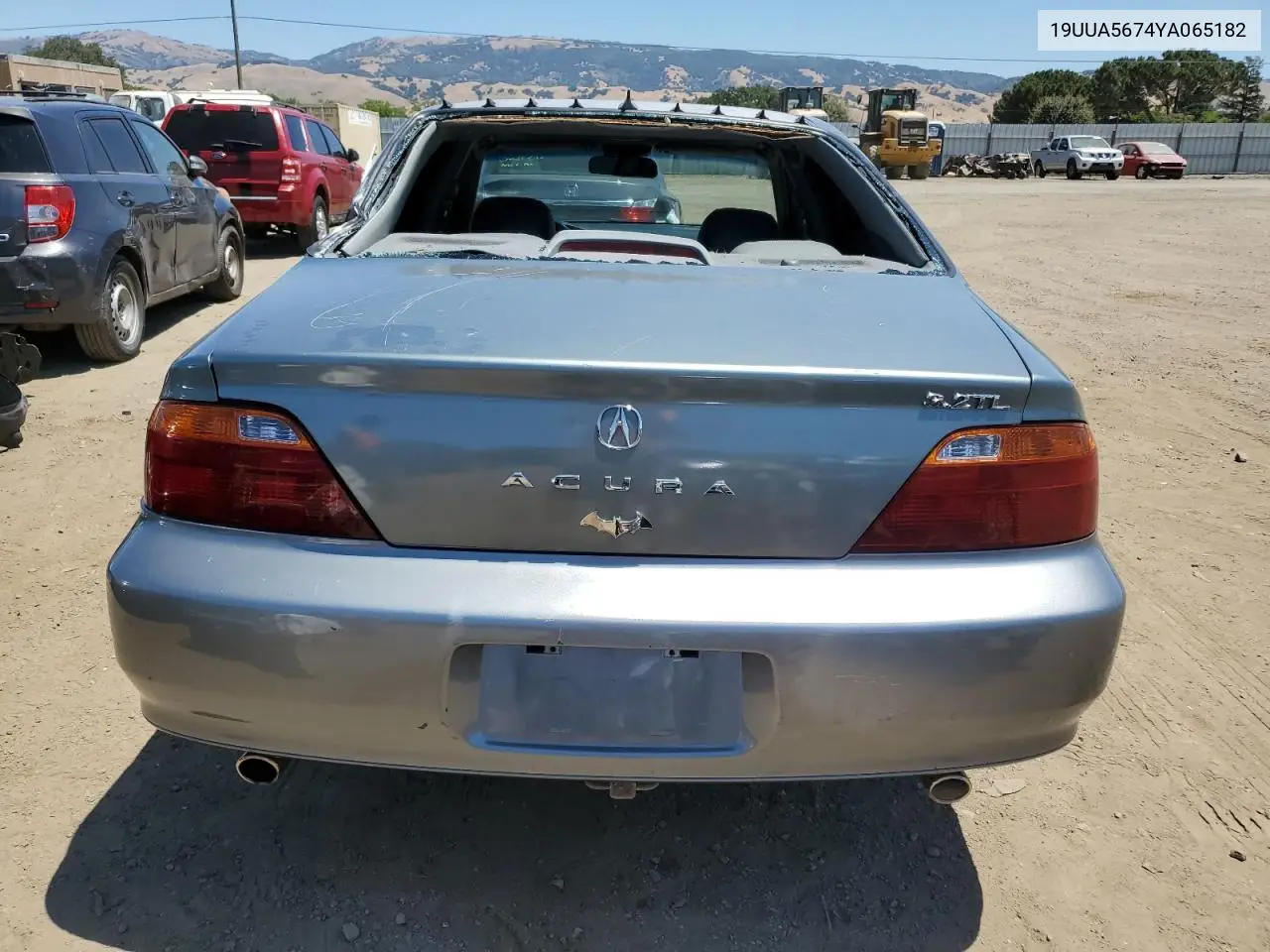 2000 Acura 3.2Tl VIN: 19UUA5674YA065182 Lot: 58375845