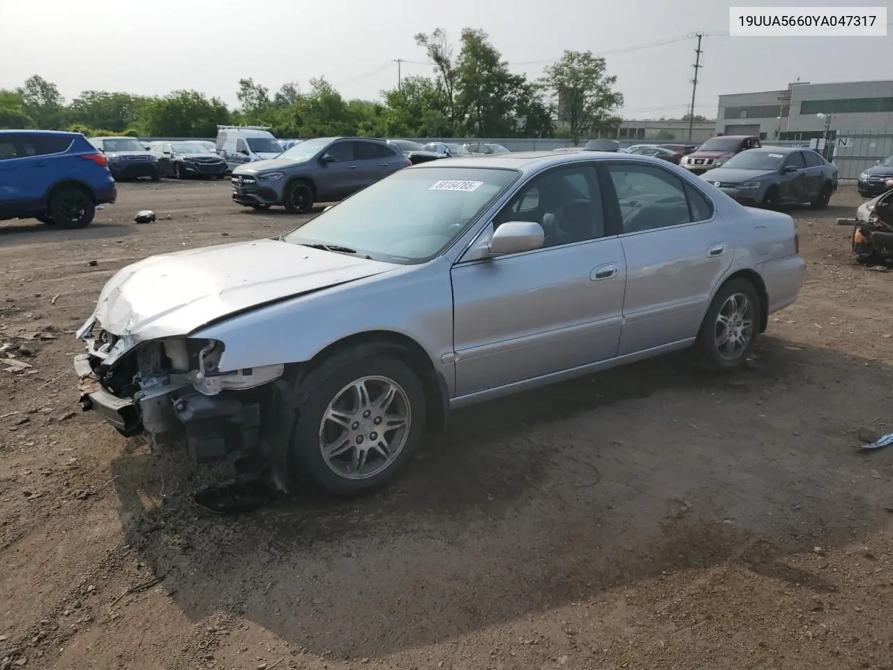 2000 Acura 3.2Tl VIN: 19UUA5660YA047317 Lot: 60154785