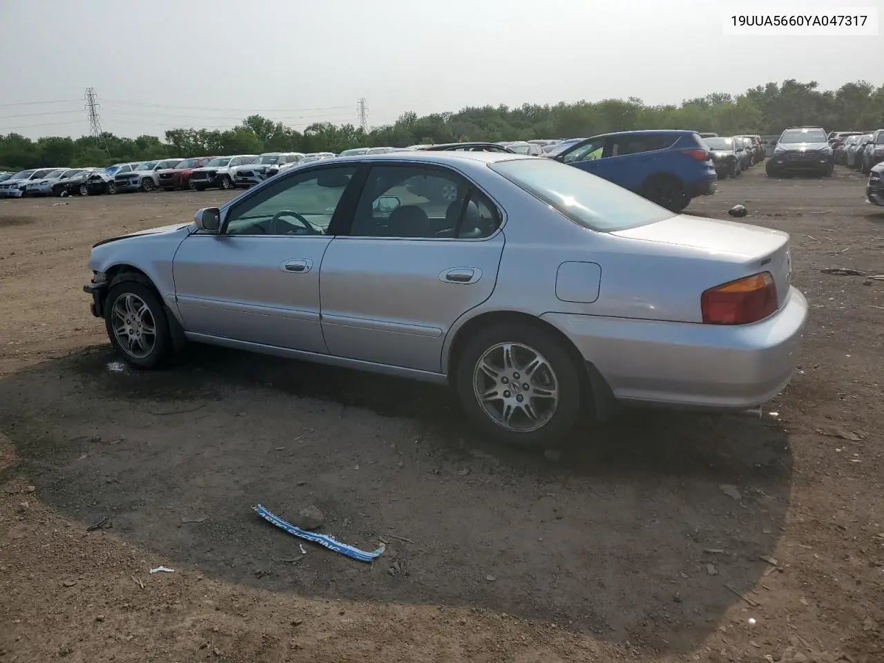 2000 Acura 3.2Tl VIN: 19UUA5660YA047317 Lot: 60154785
