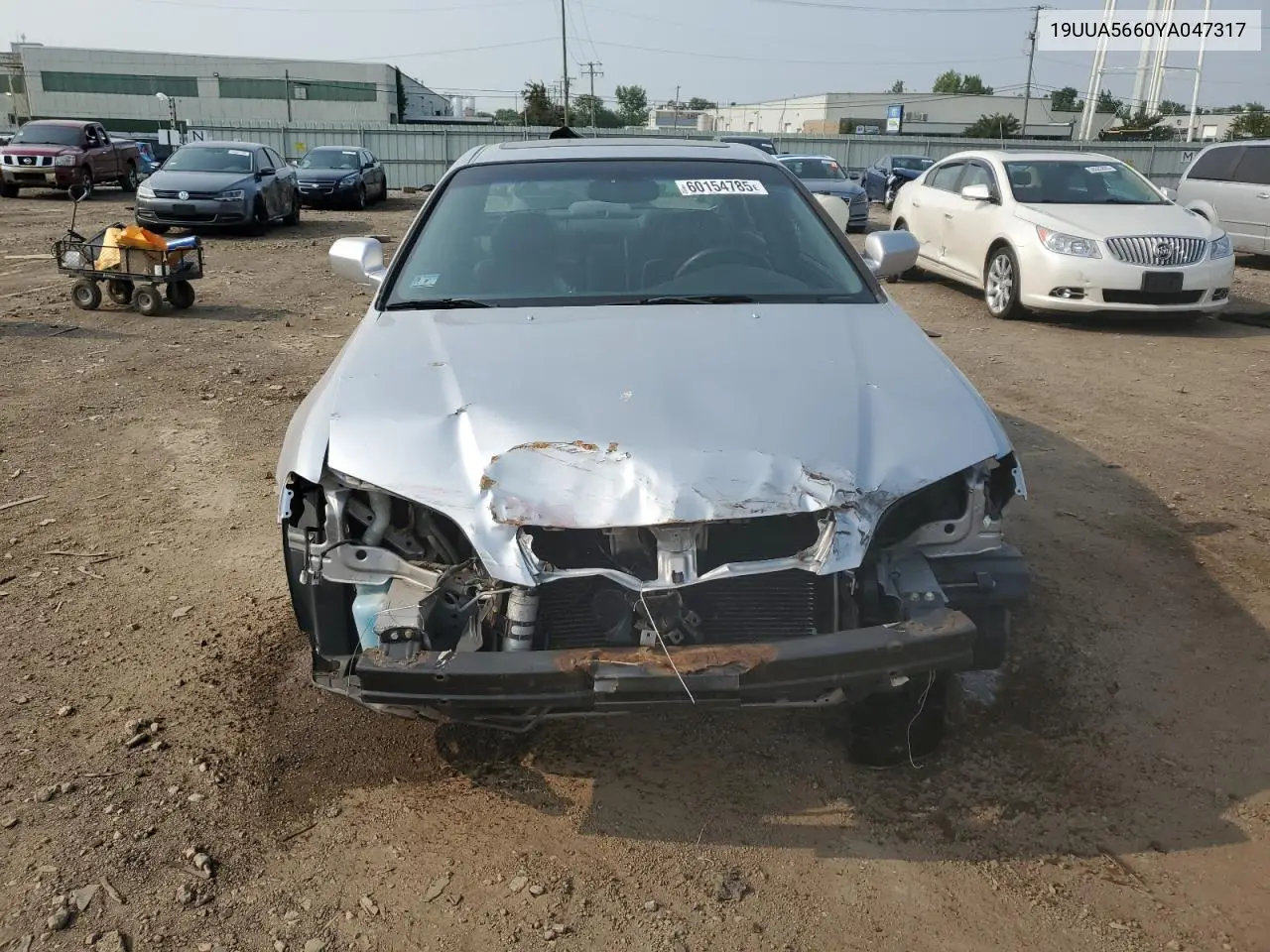 2000 Acura 3.2Tl VIN: 19UUA5660YA047317 Lot: 60154785