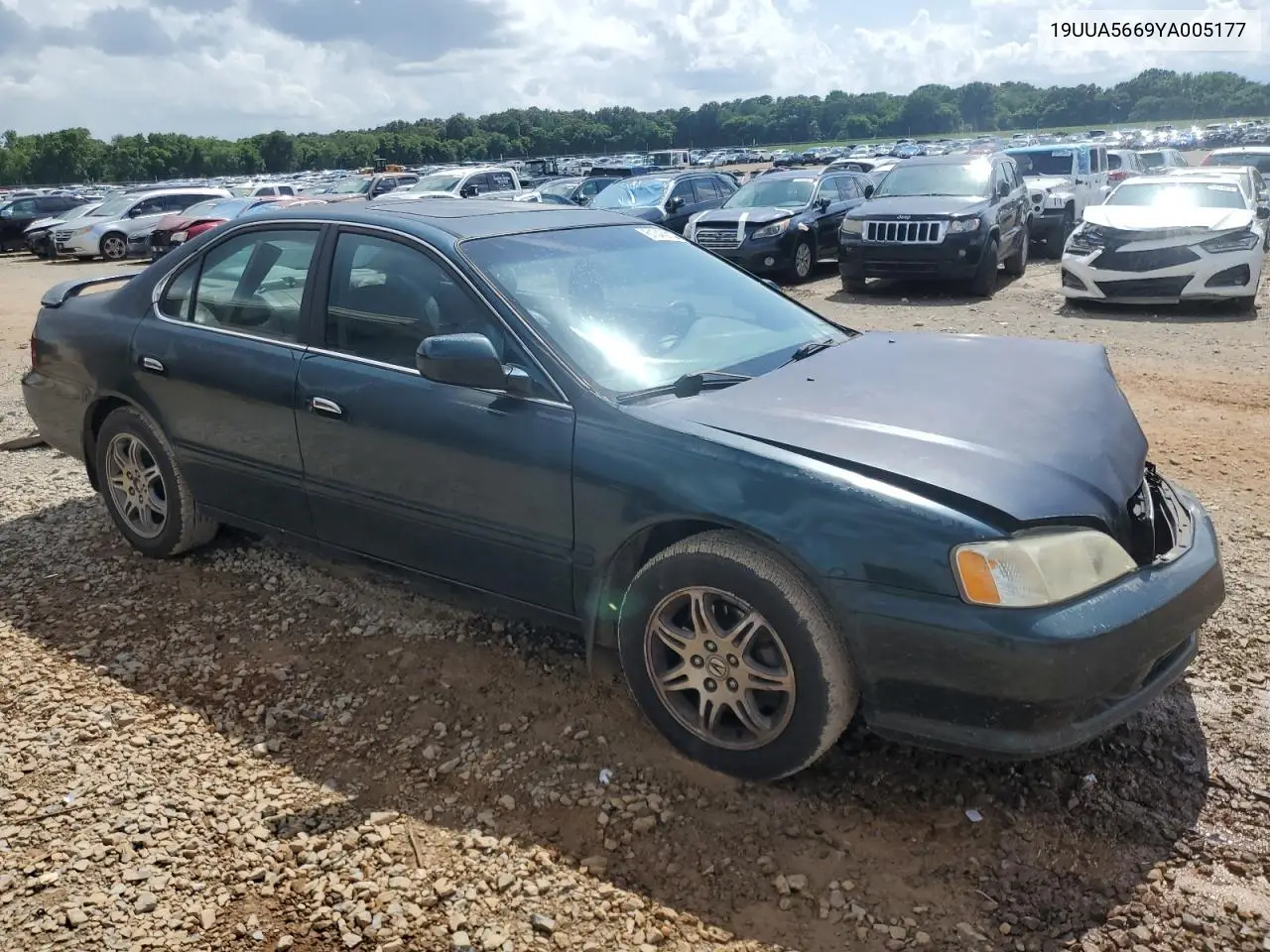 2000 Acura 3.2Tl VIN: 19UUA5669YA005177 Lot: 61045015
