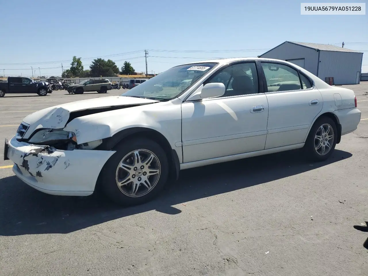 2000 Acura 3.2Tl VIN: 19UUA5679YA051228 Lot: 61774655