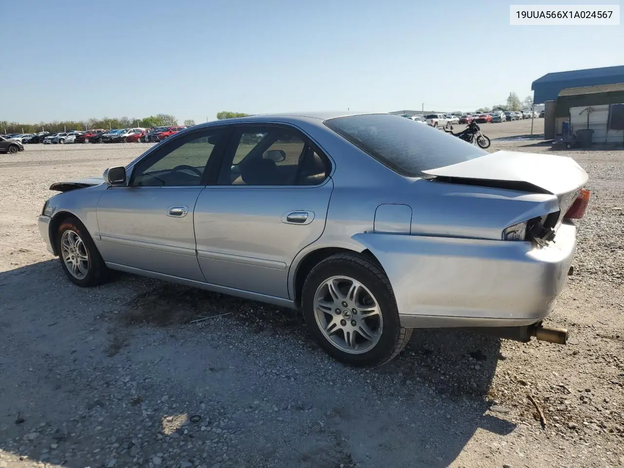 2001 Acura 3.2Tl VIN: 19UUA566X1A024567 Lot: 52332035