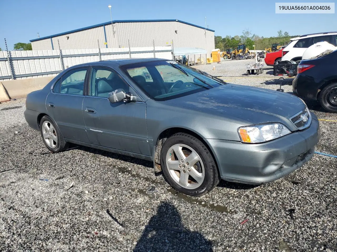 2001 Acura 3.2Tl VIN: 19UUA56601A004036 Lot: 52548955