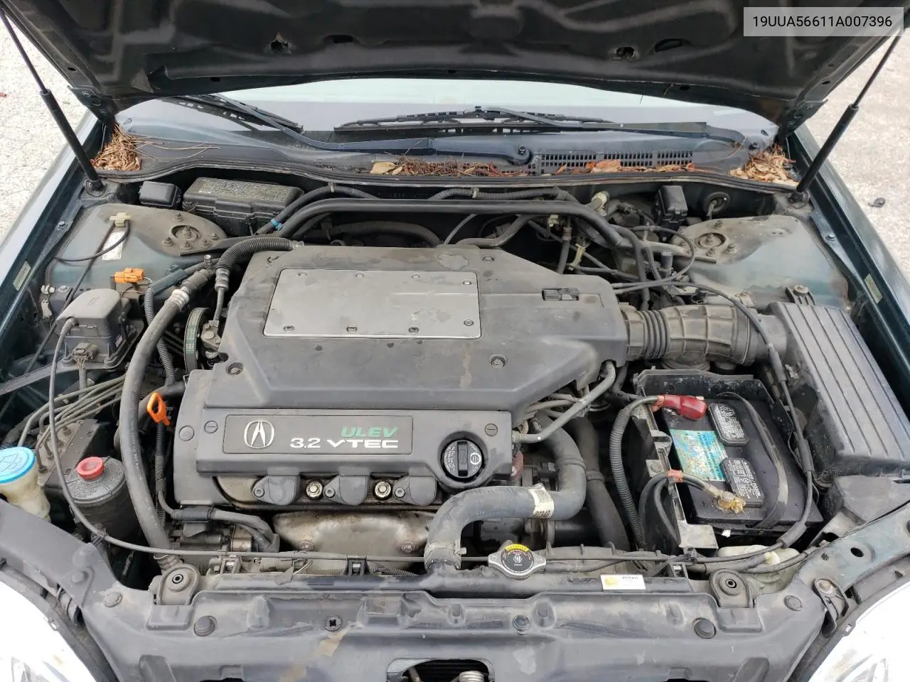 2001 Acura 3.2Tl VIN: 19UUA56611A007396 Lot: 53754835