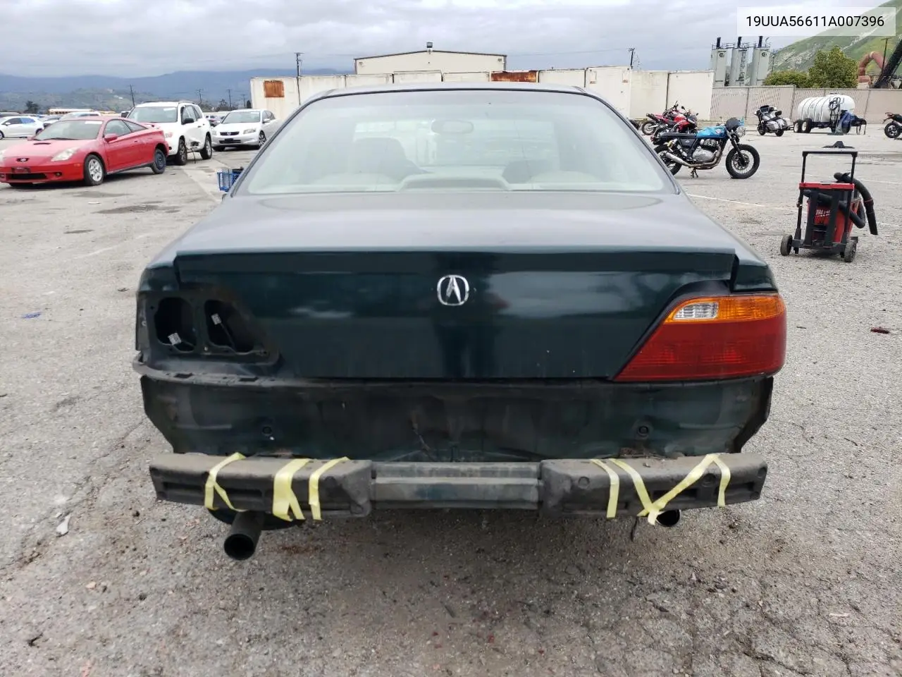 2001 Acura 3.2Tl VIN: 19UUA56611A007396 Lot: 53754835