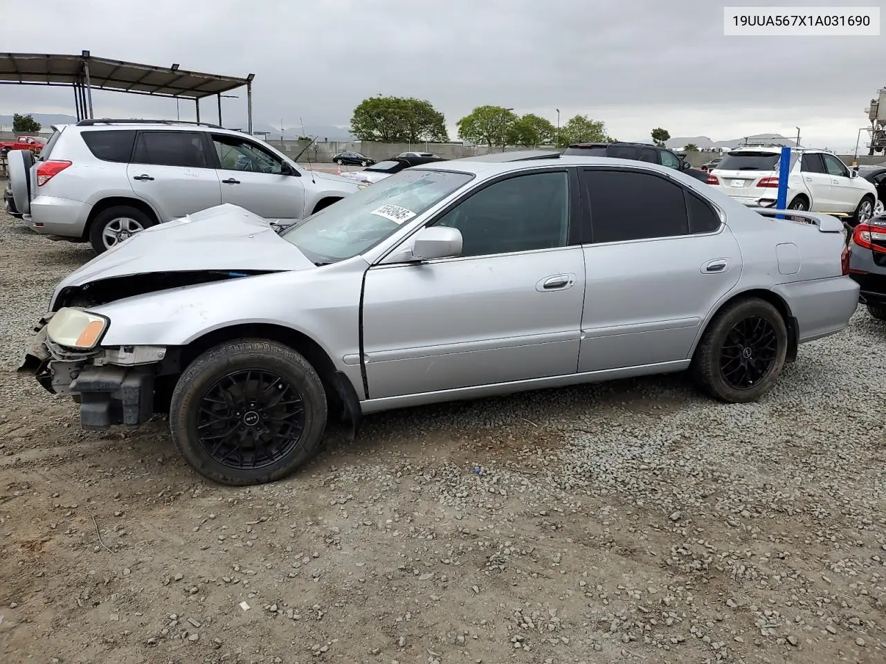 2001 Acura 3.2Tl VIN: 19UUA567X1A031690 Lot: 55849645