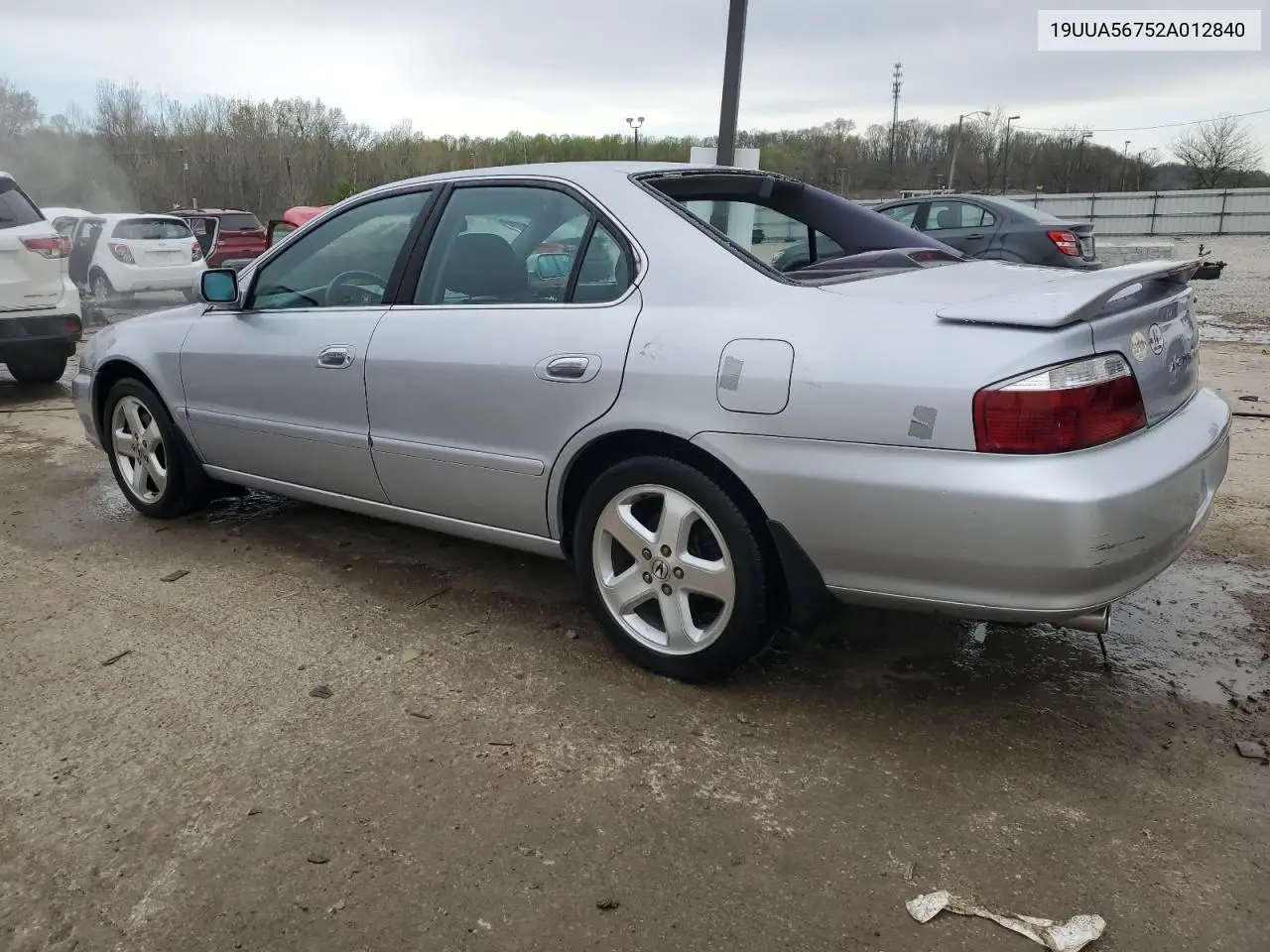 2002 Acura 3.2Tl VIN: 19UUA56752A012840 Lot: 52287945