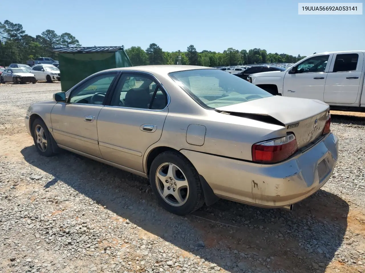 2002 Acura 3.2Tl VIN: 19UUA56692A053141 Lot: 52702925