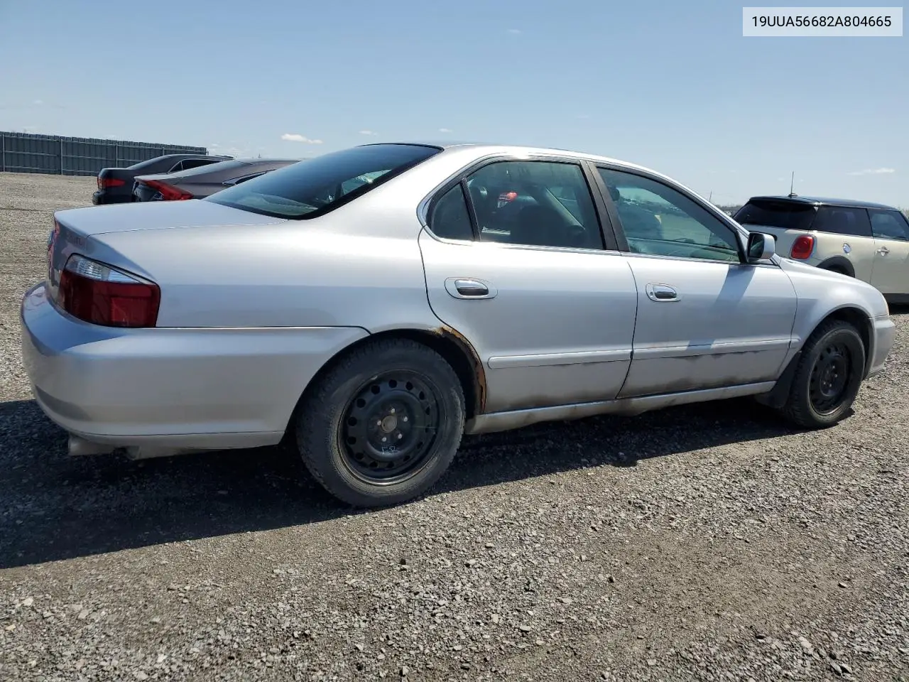 2002 Acura 3.2Tl VIN: 19UUA56682A804665 Lot: 54223465