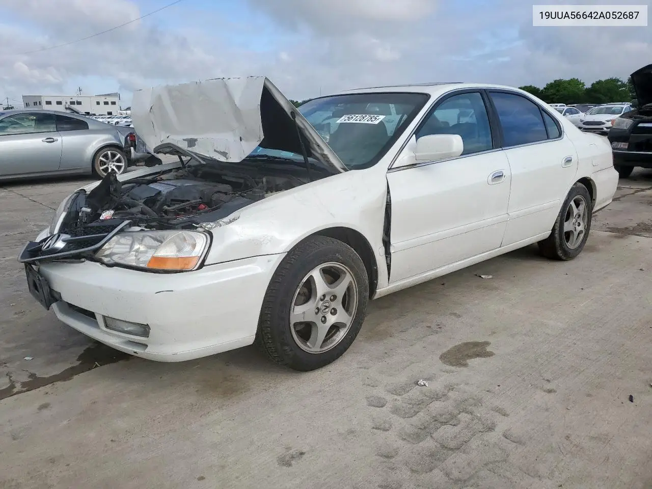2002 Acura 3.2Tl VIN: 19UUA56642A052687 Lot: 56128785