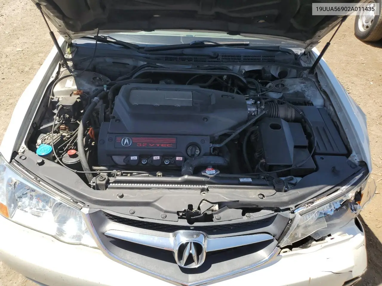 2002 Acura 3.2Tl Type-S VIN: 19UUA56902A011435 Lot: 56159135
