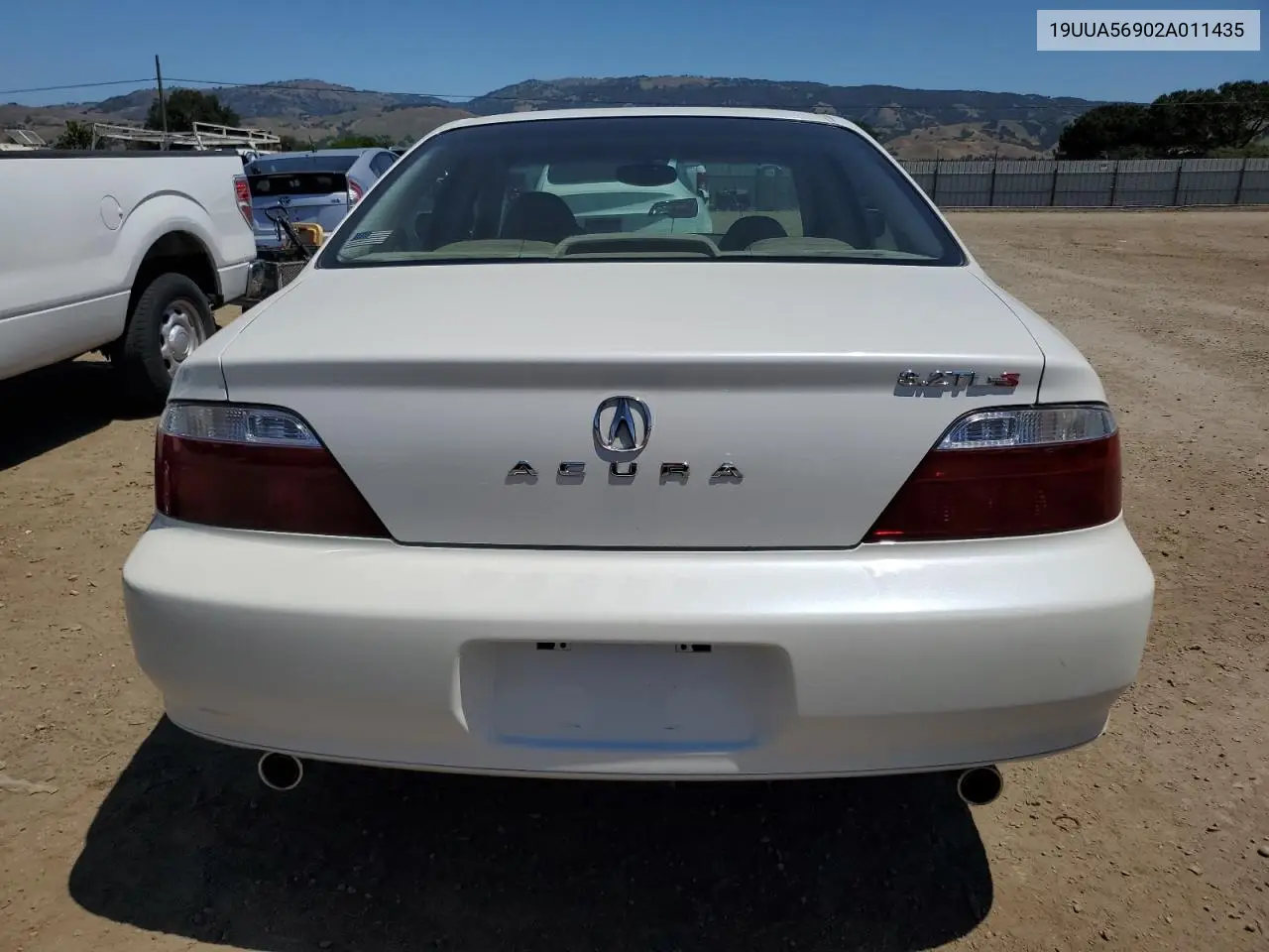 2002 Acura 3.2Tl Type-S VIN: 19UUA56902A011435 Lot: 56159135