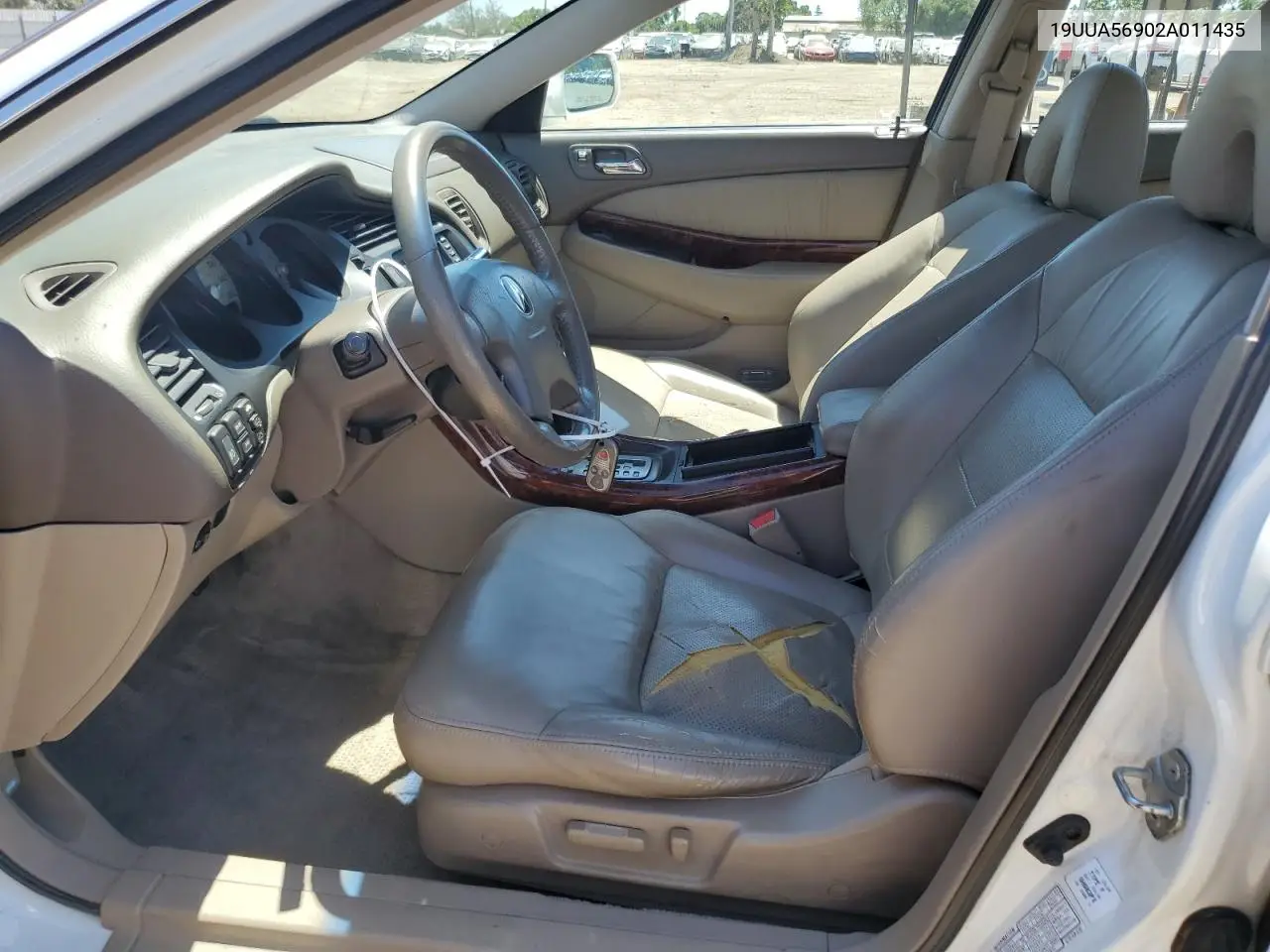 2002 Acura 3.2Tl Type-S VIN: 19UUA56902A011435 Lot: 56159135