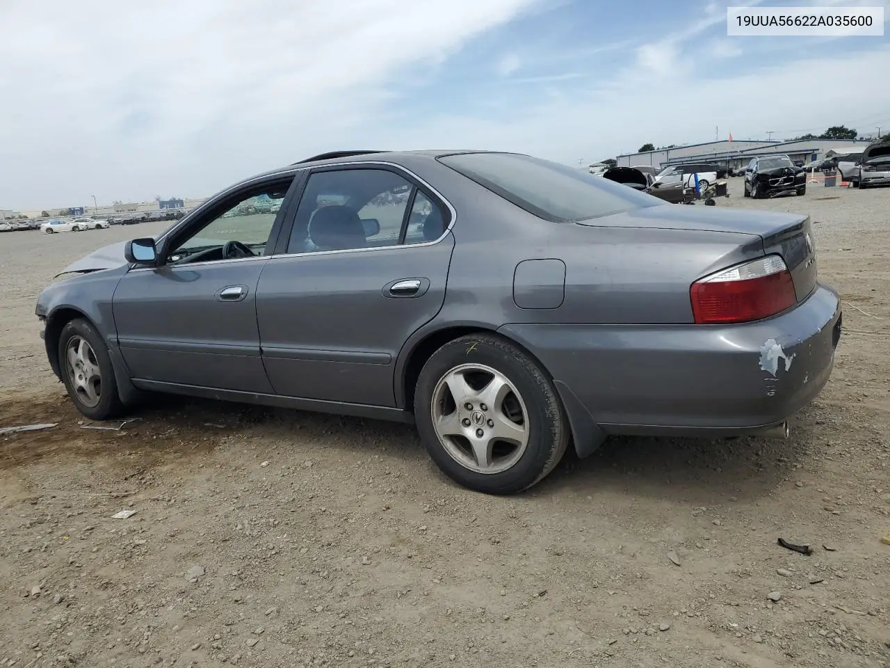 2002 Acura 3.2Tl VIN: 19UUA56622A035600 Lot: 56251425