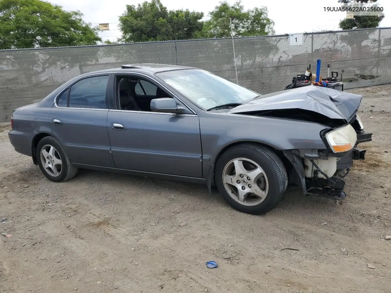 2002 Acura 3.2Tl VIN: 19UUA56622A035600 Lot: 56251425
