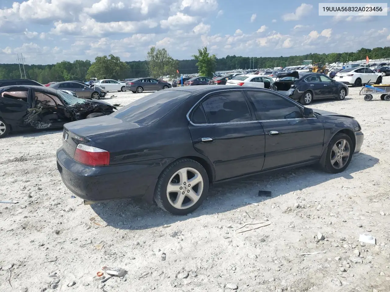 2002 Acura 3.2Tl Type-S VIN: 19UUA56832A023456 Lot: 56476785