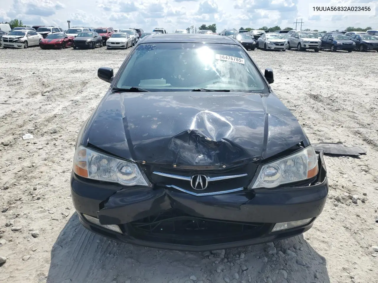 2002 Acura 3.2Tl Type-S VIN: 19UUA56832A023456 Lot: 56476785