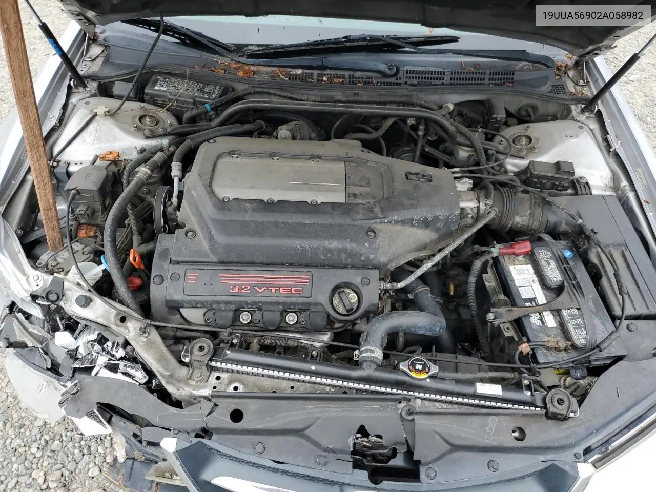 2002 Acura 3.2Tl Type-S VIN: 19UUA56902A058982 Lot: 57088105